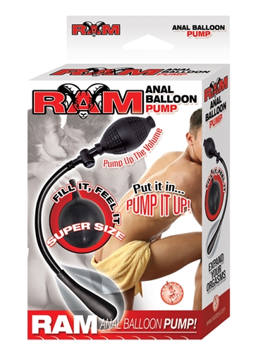 Ram Anal Balloon Pump - Black - Image 2