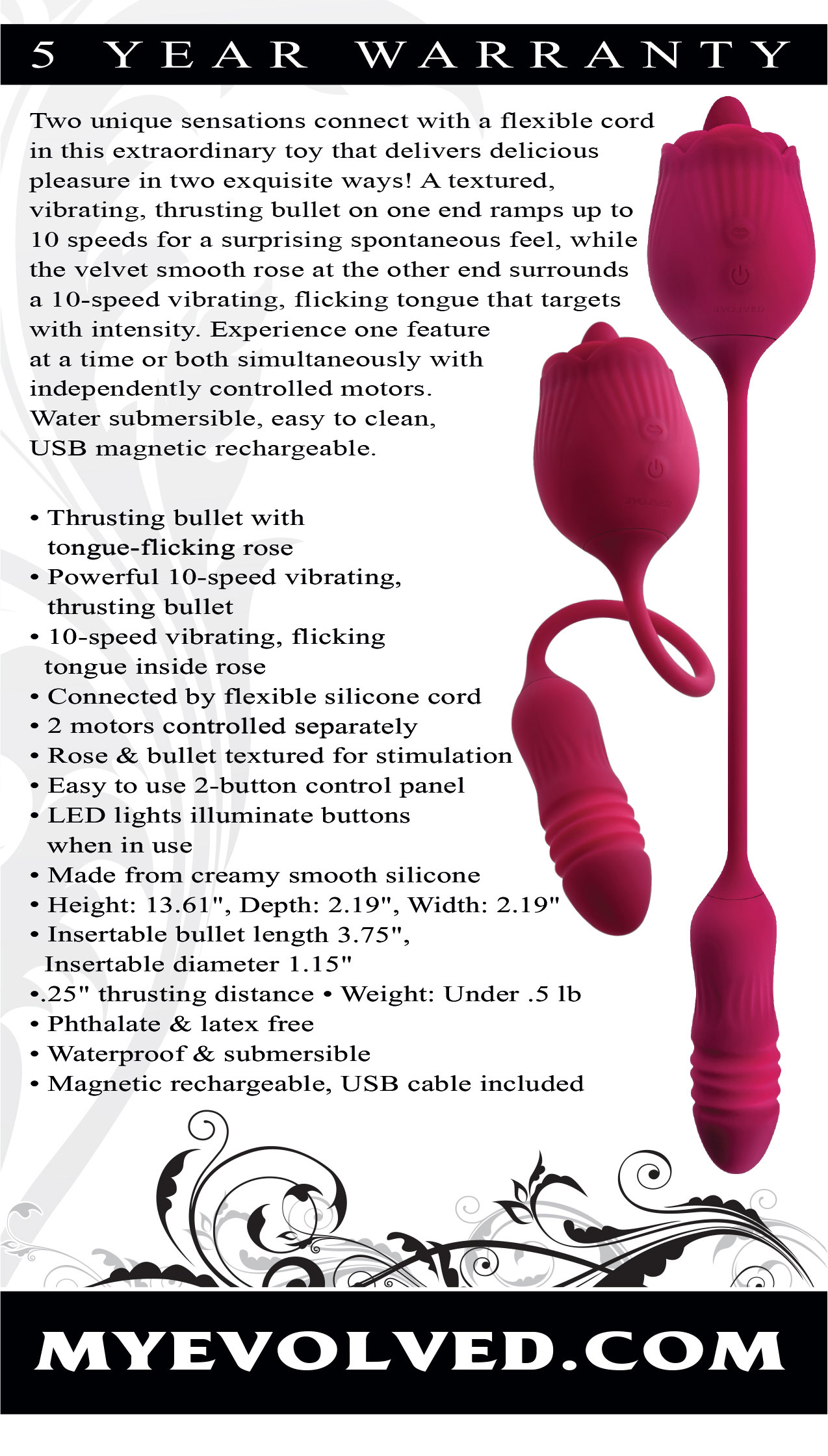 Wild Rose - Red - Image 7