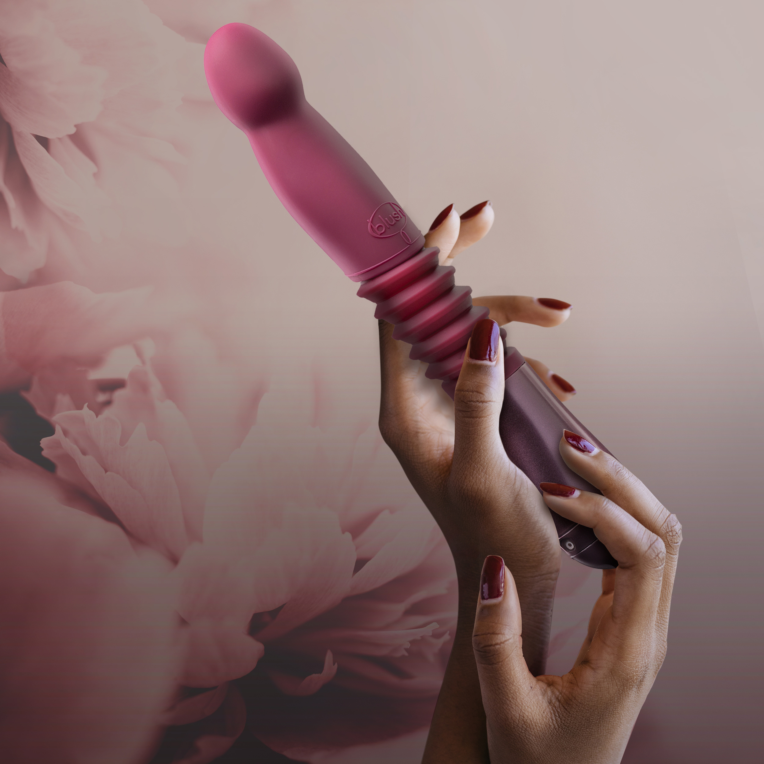 Temptasia - Trixie - Thrusting Dildo - Wine - Image 3