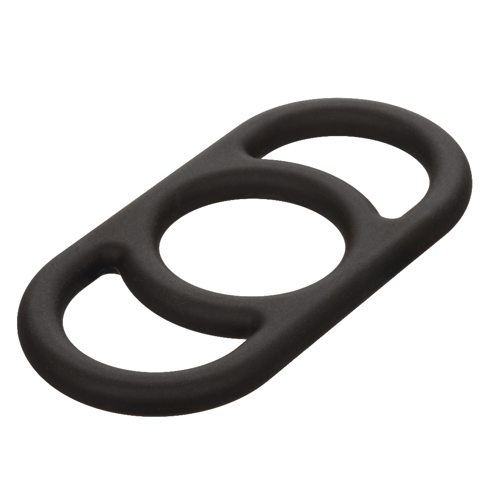 Alpha Liquid Silicone Commander Ring - Black - Image 3