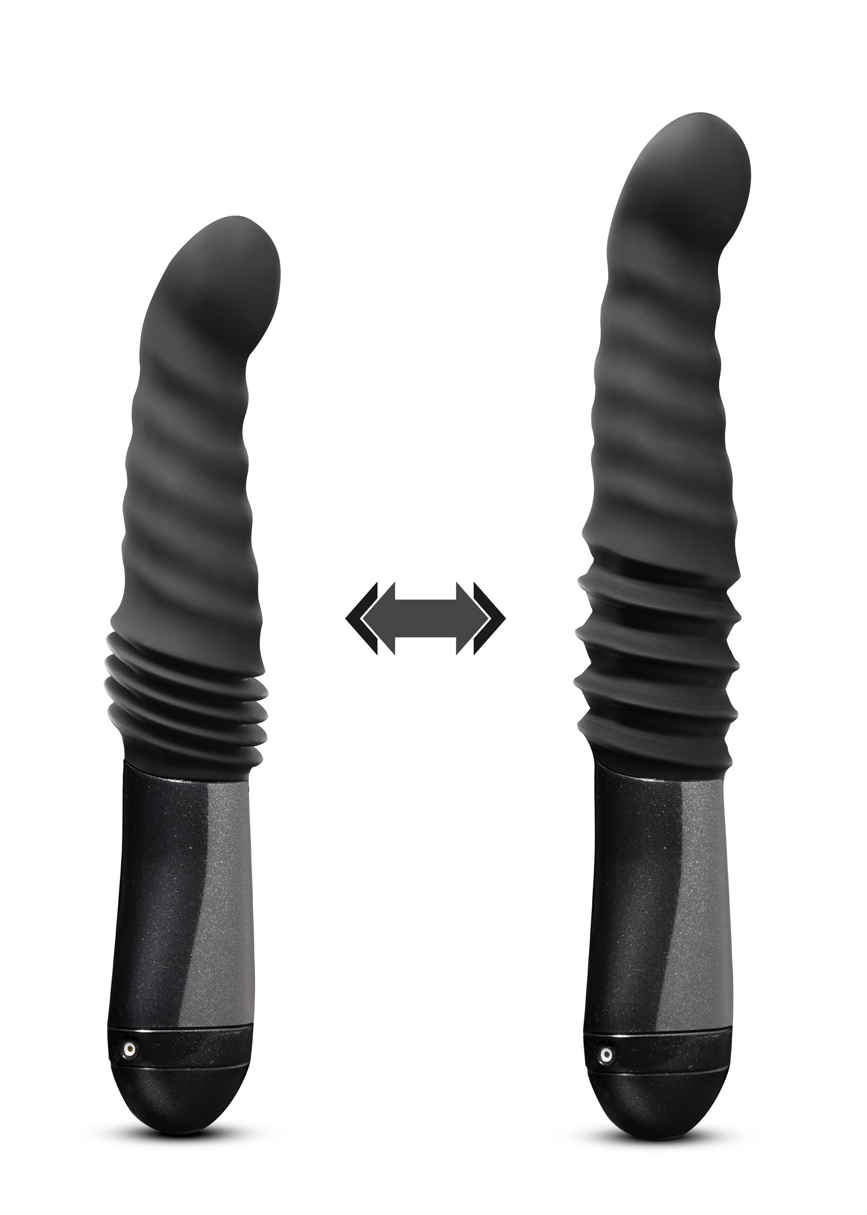 Temptasia - Lazarus - Thrusting Dildo - Black - Image 7