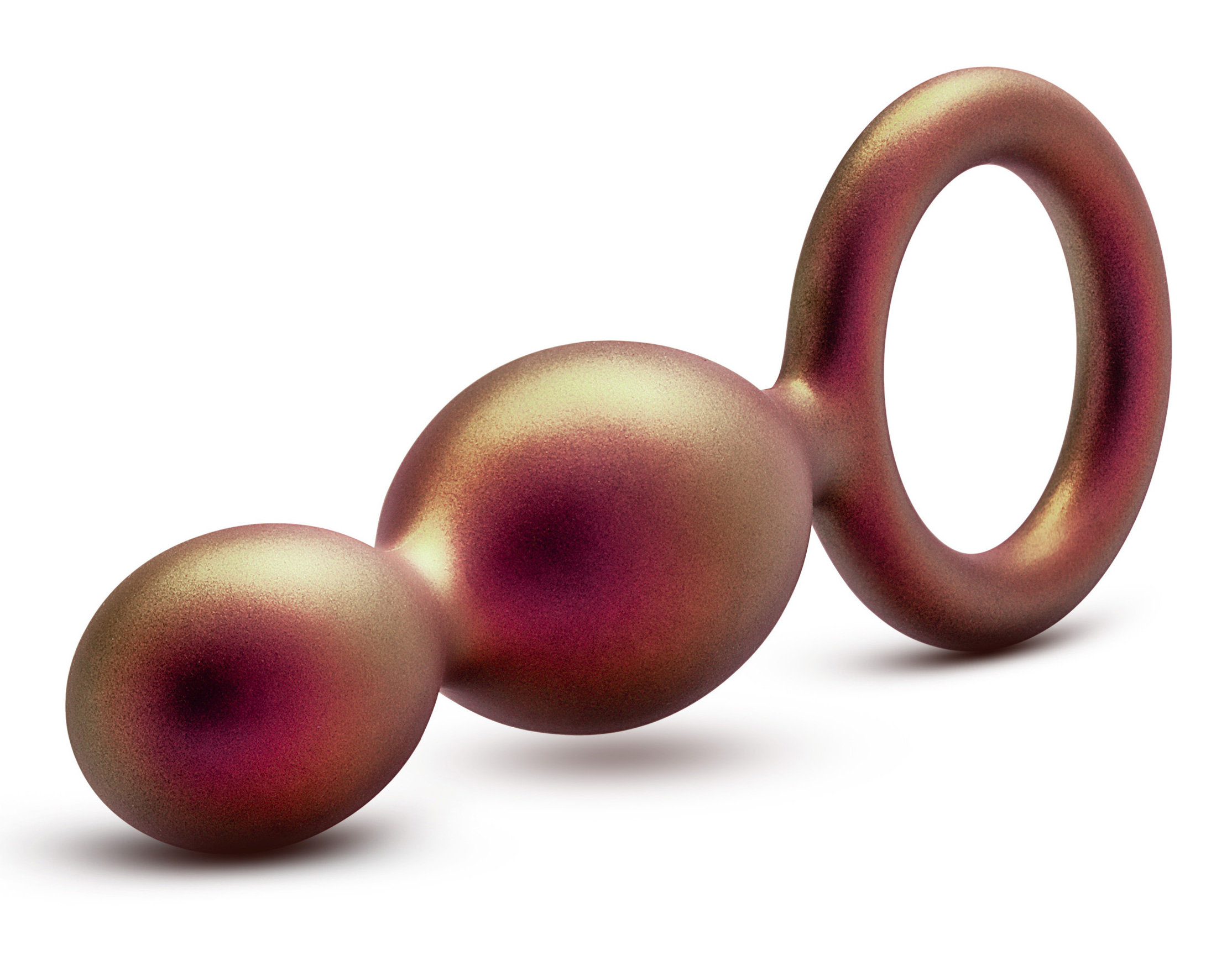 Anal Adventures Matrix - Duo Loop Plug - Copper - Image 3
