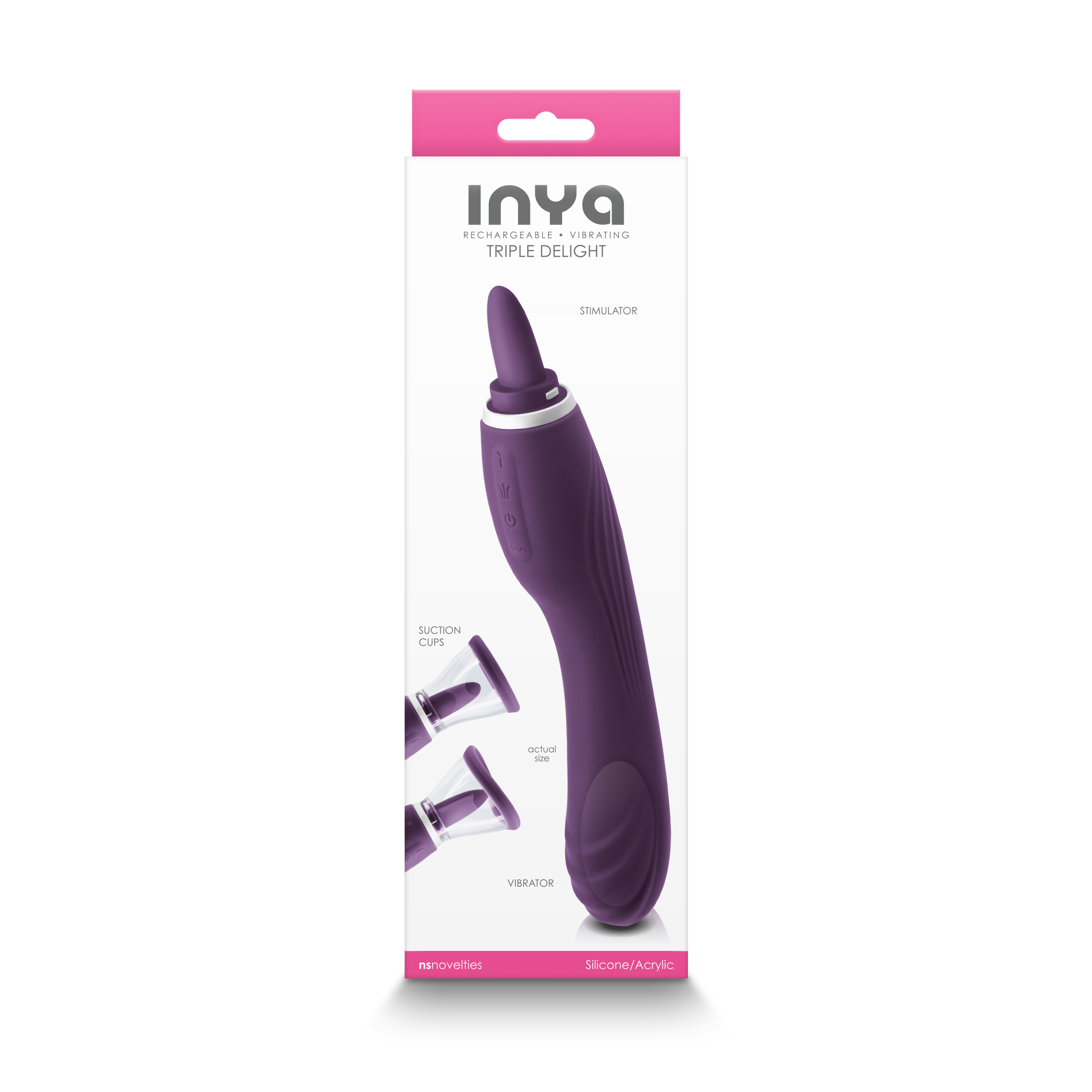 Inya - Triple Delight - Purple - Image 4