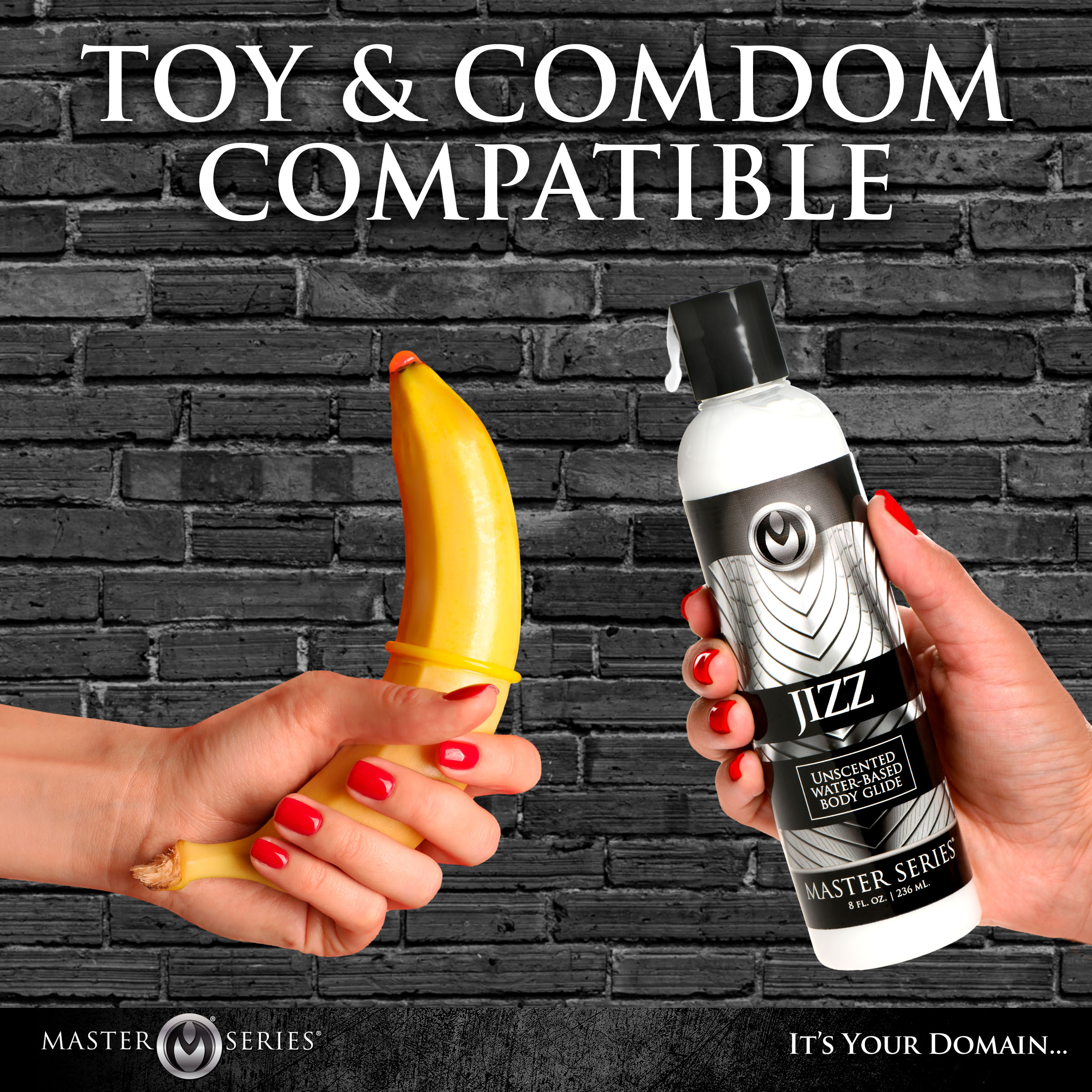 Jizz Unscented Water-Based Lube 8oz - Image 5