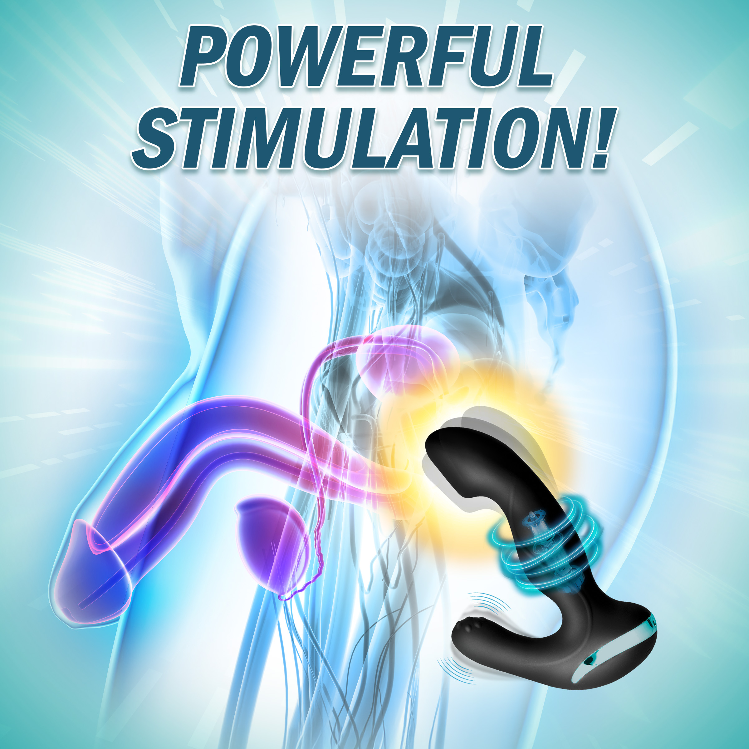Mega Maverick 10X Rotating Vibrating Prostate Stimulator - Image 4