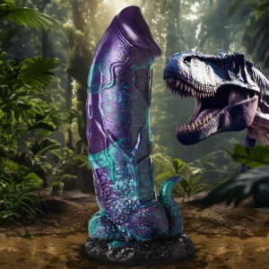 Dino-Dick Silicone Dildo - XL - Creature Cocks