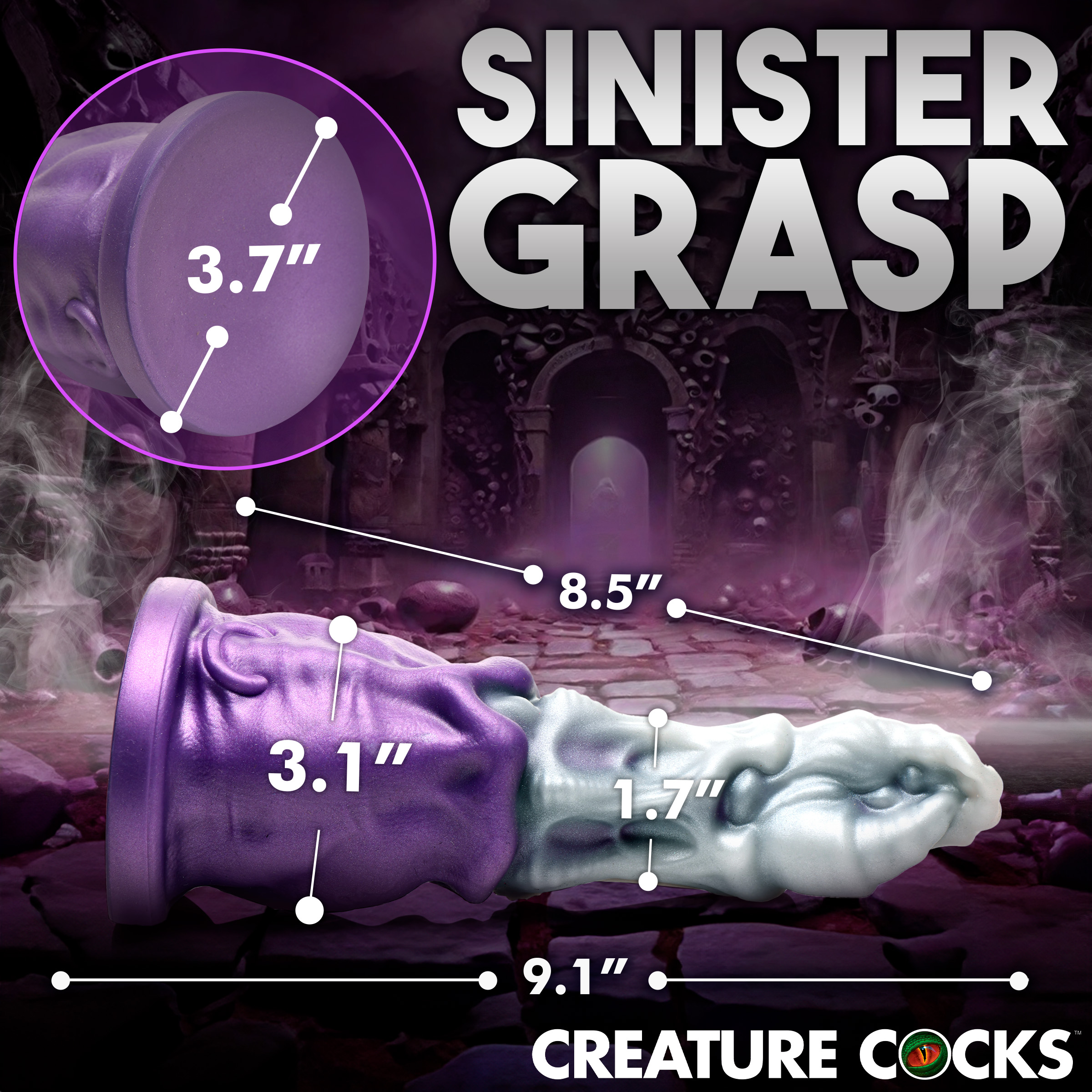 Grim Reaper Silicone Dildo - Image 4
