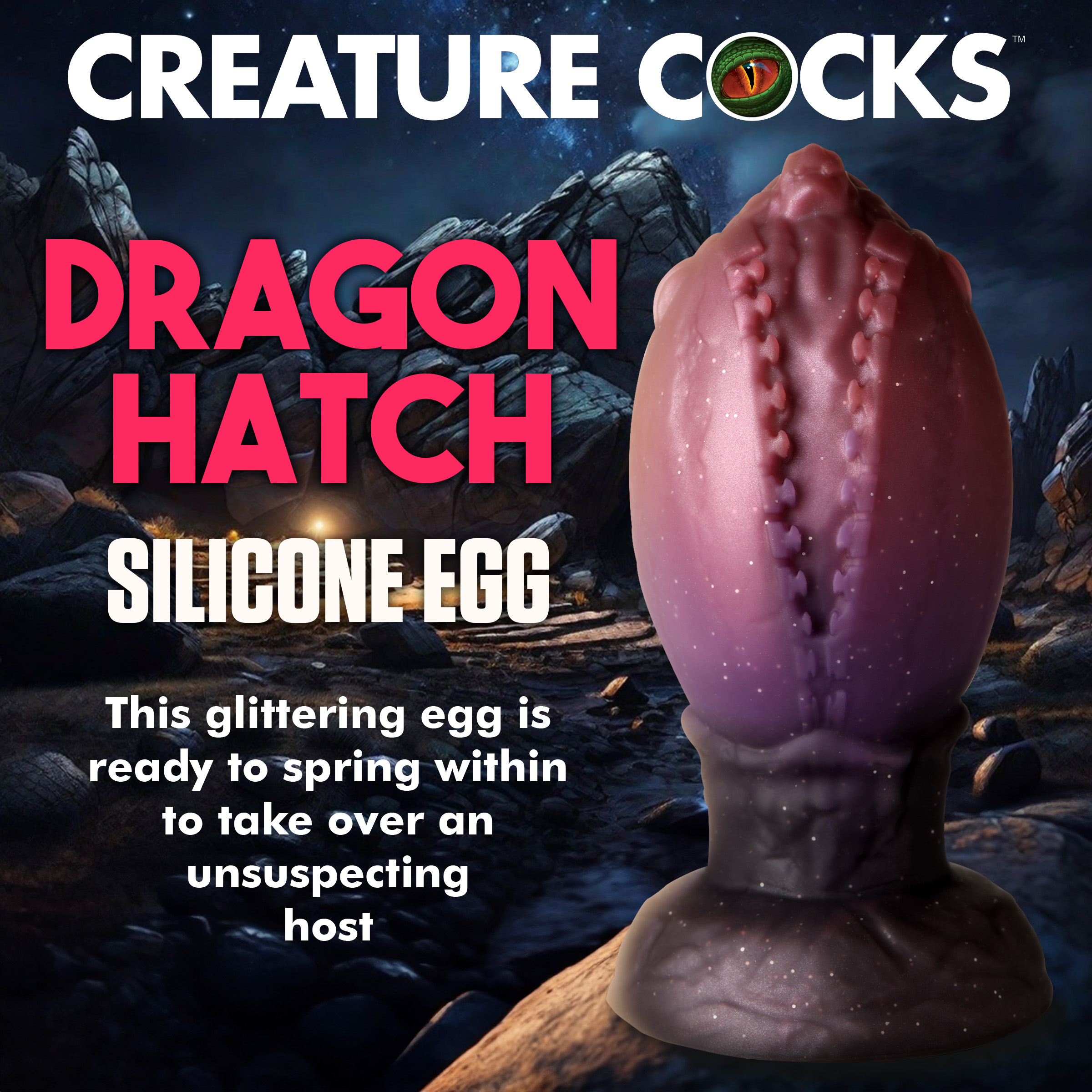 Dragon Hatch Silicone Egg - Large - Image 2
