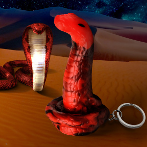 King Cobra Mini Dildo Key Chain - Creature Cocks
