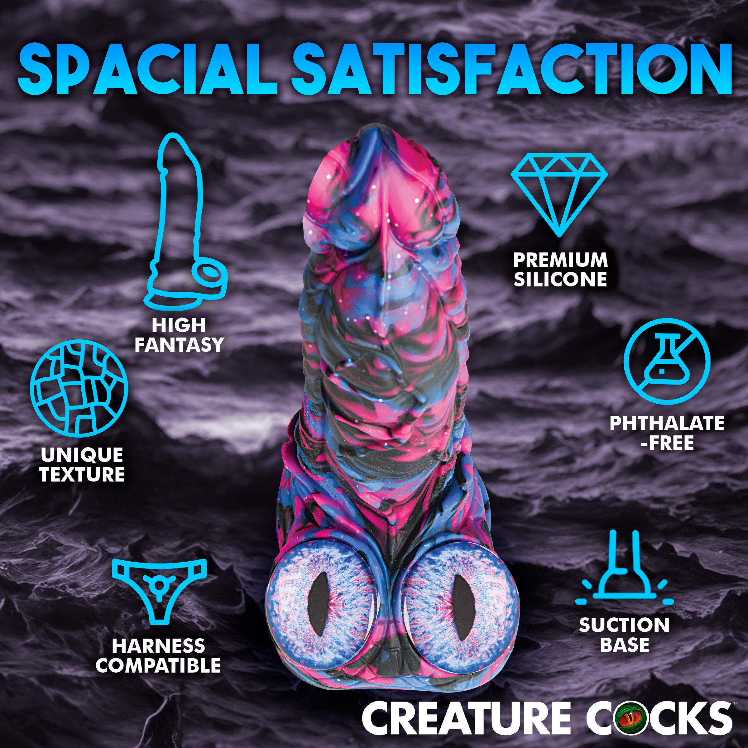 Alienoid Silicone Dildo - Creature Cocks - Image 6