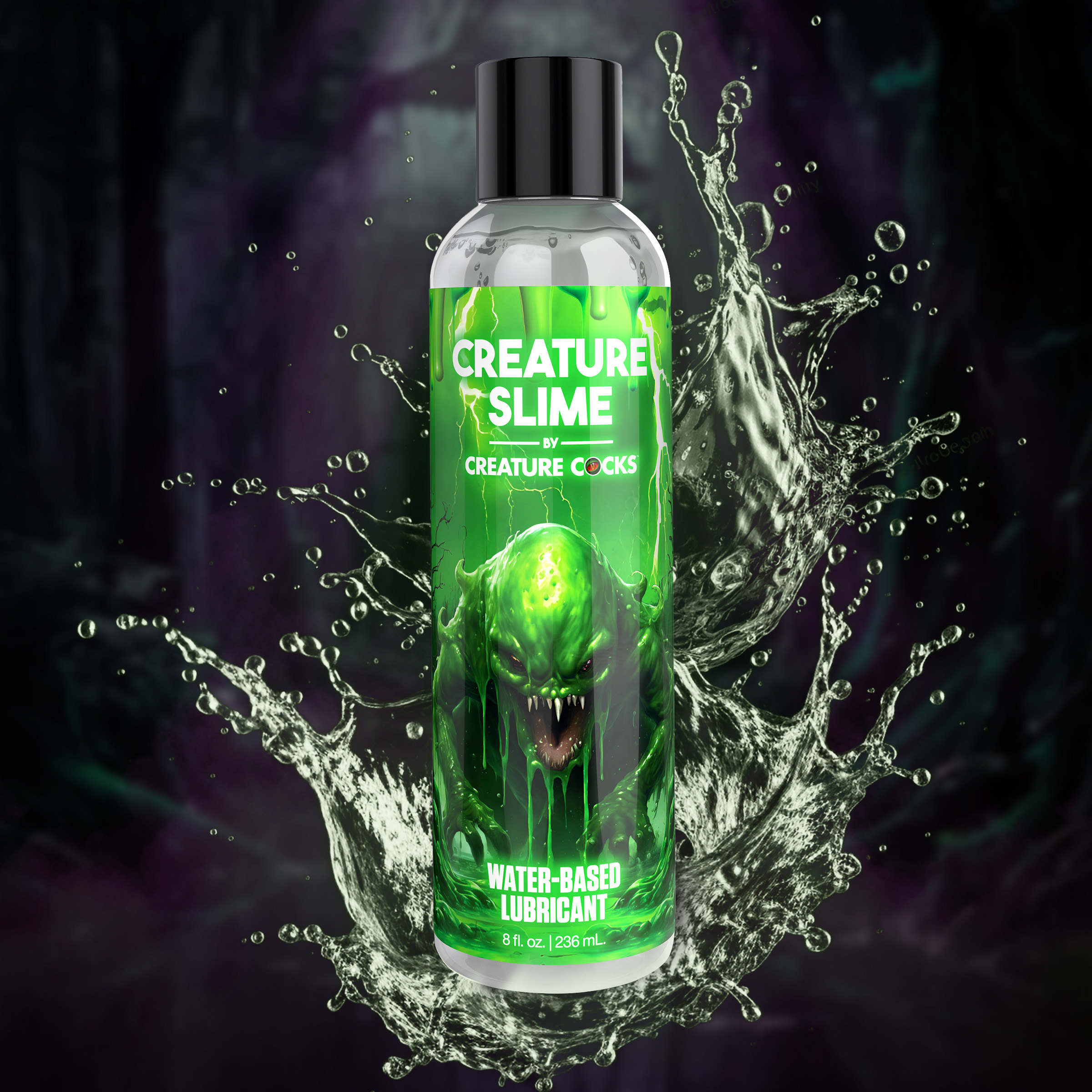 Creature Slime Water-Based Lubricant - 8oz - Creature Cocks