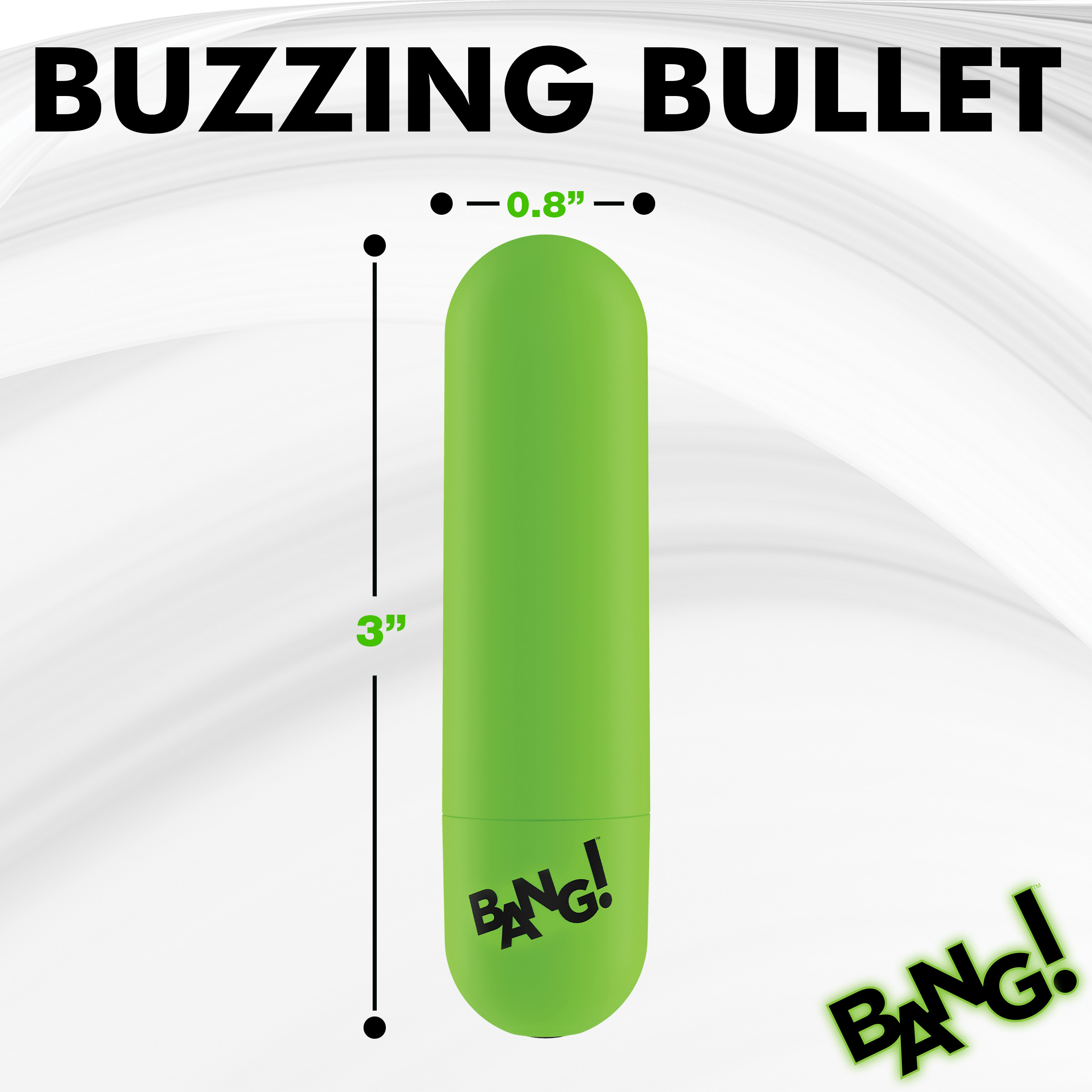 Glow-in-the-Dark Silicone Bullet - Image 4