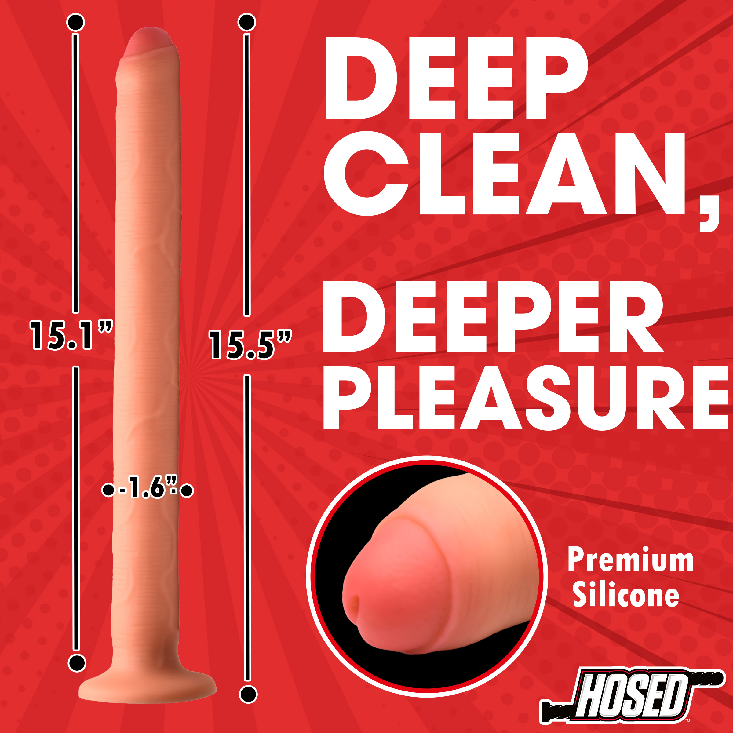 15" Thick Enema Hose - Image 3