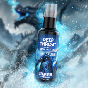 Deep Throat Spearmint Numbing Spray - Creature Cocks