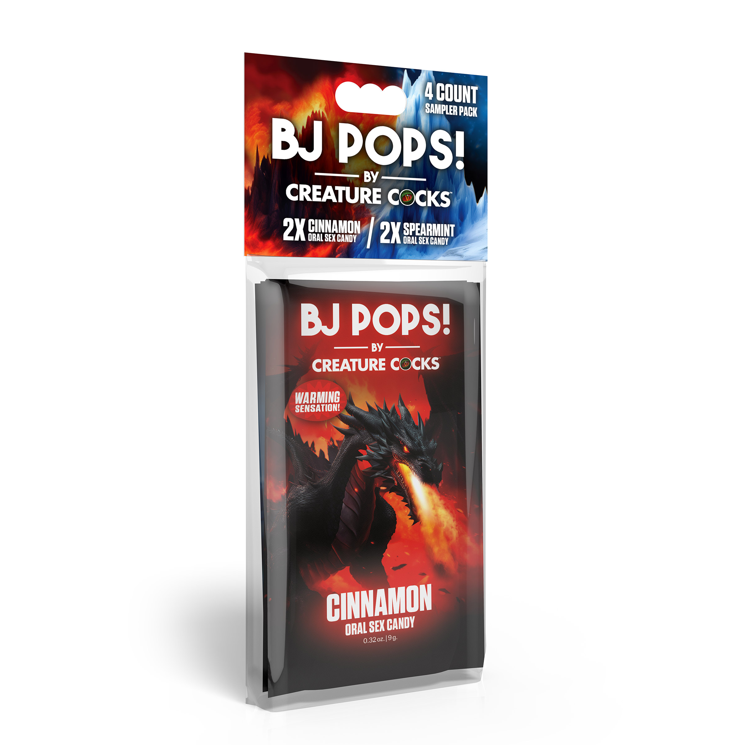 Creature Cocks BJ Pops 4 Count Sampler Pack - Creature Cocks - Image 4
