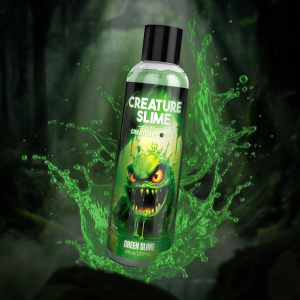 Green Creature Slime Water-Based Lubricant - 8oz - Creature Cocks
