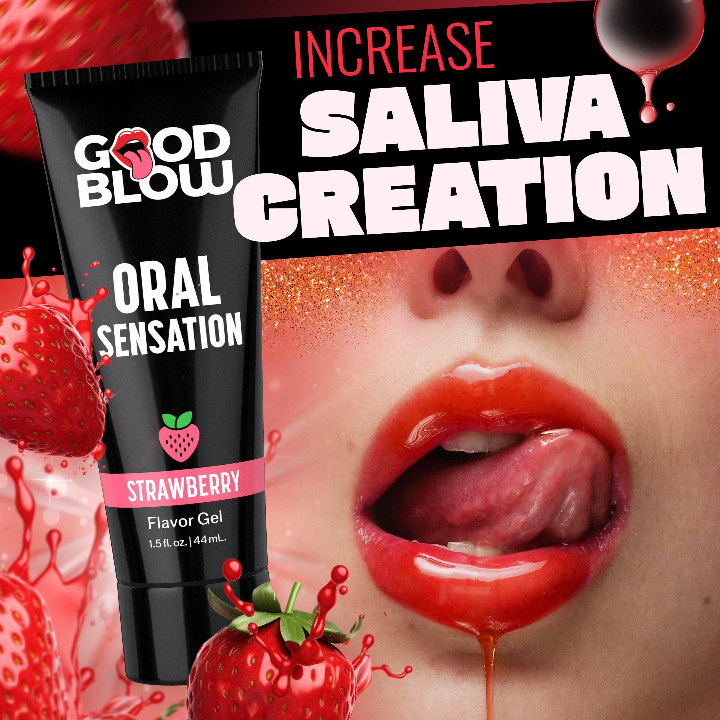Oral Sensation Gel - Strawberry - Image 4
