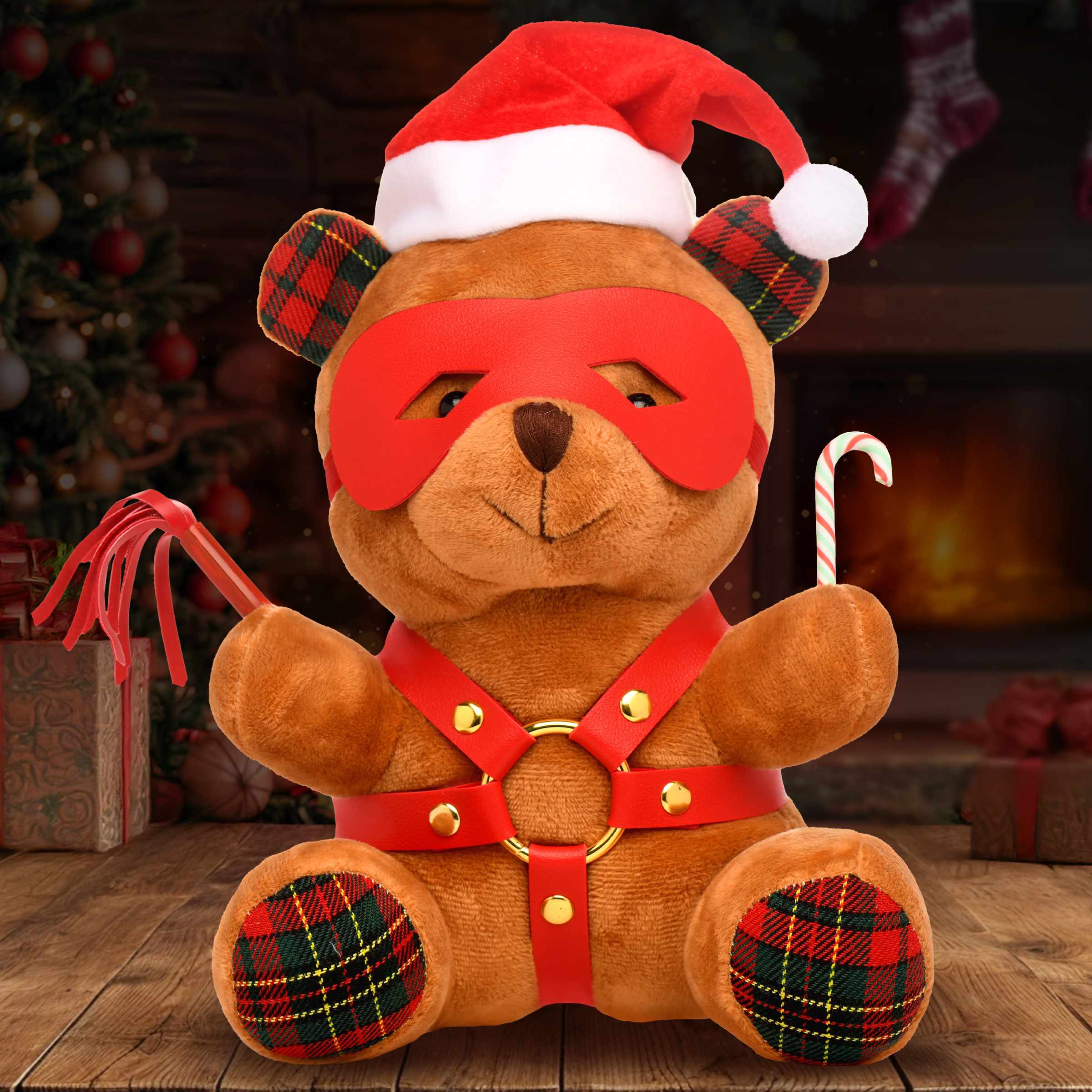 Holiday Bondage Bear - Brown - Image 7