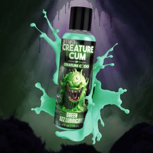 Creature Cum Green Jizz Lubricant - 4oz - Creature Cocks