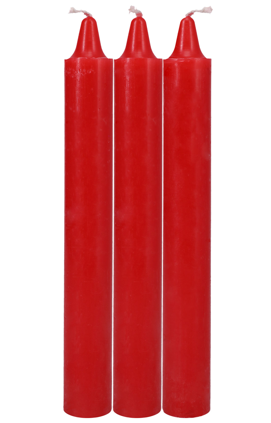 Japanese Drip Candles - 3 Pack - Red - Image 3