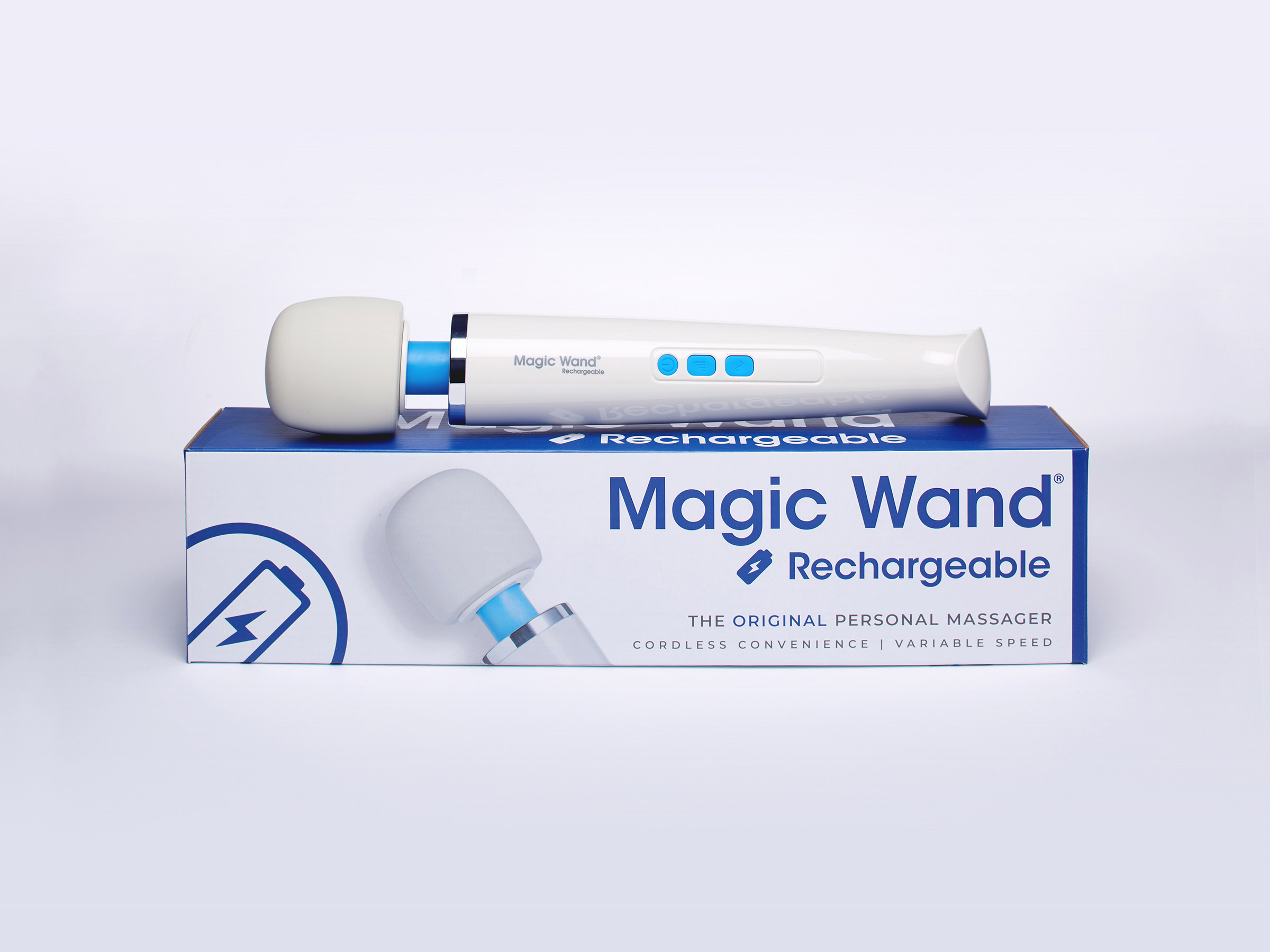 Magic Wand Rechargeable - White - Image 4