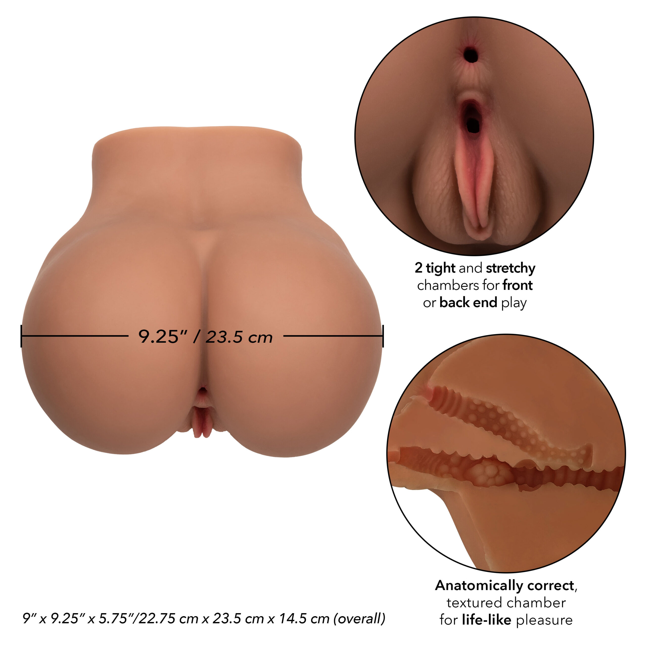 Stroke It Bbl Booty - Brown - Image 3