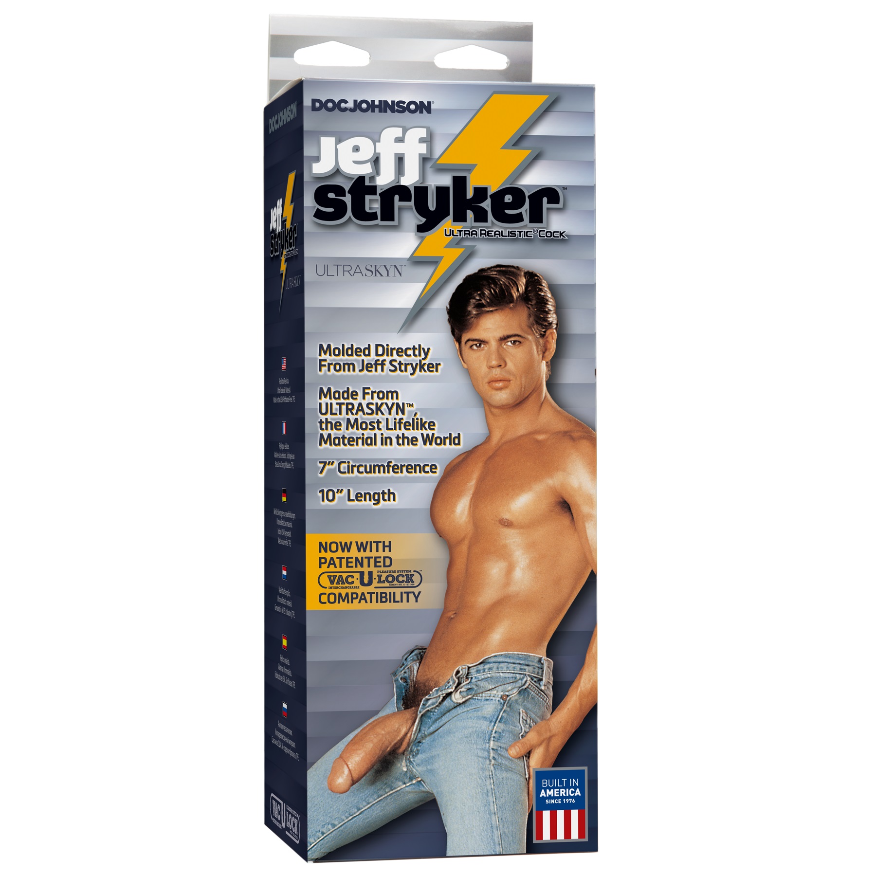 Jeff Stryker Ultraskyn 10 Inch Realistic Cock With Removable Vac-U-Lock Suction Cup - Image 2