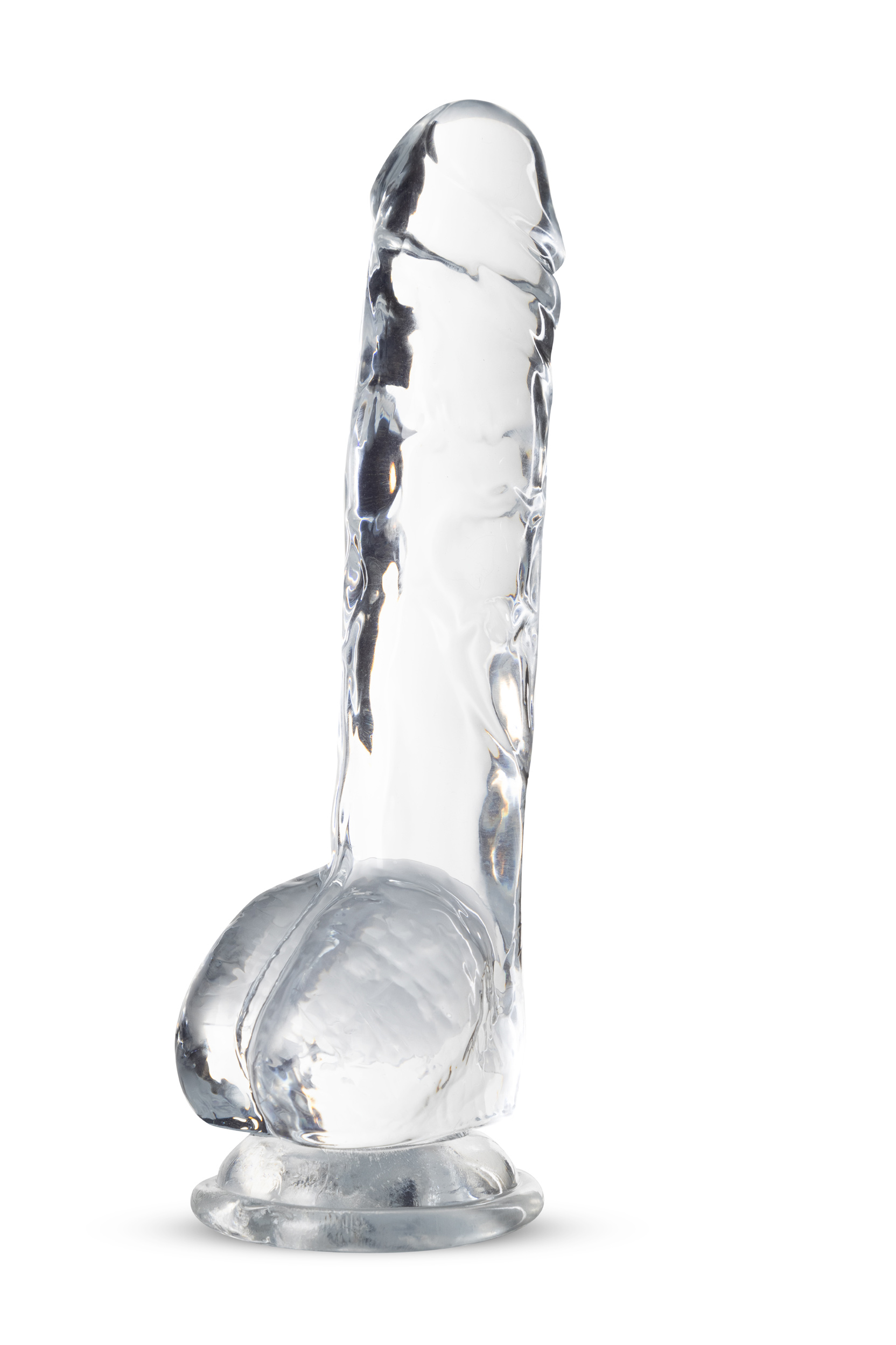 Naturally Yours - 8 Inch Crystalline Dildo - Diamond - Image 5