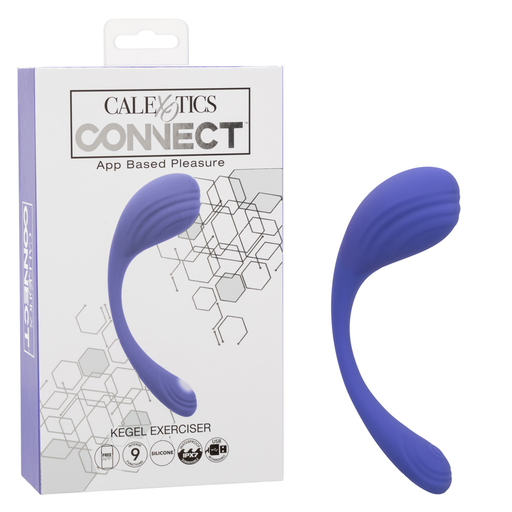 Calexotics Connect Kegel Exerciser - Periwinkle - Image 8