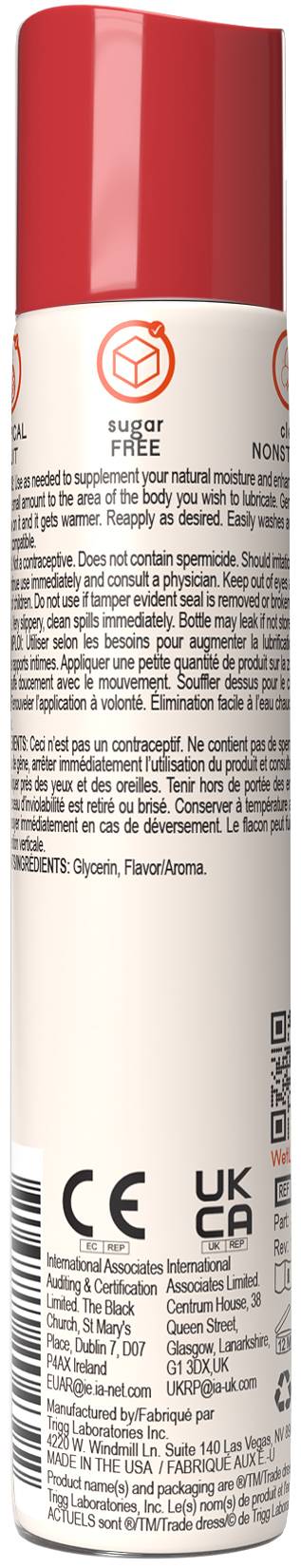 Wet Warming Fun Flavors - Tropical Fruit - 4 in 1 Lubricant 1 Oz