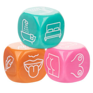 Naughty Bits Roll With It Icon - Based Sex Dice Game