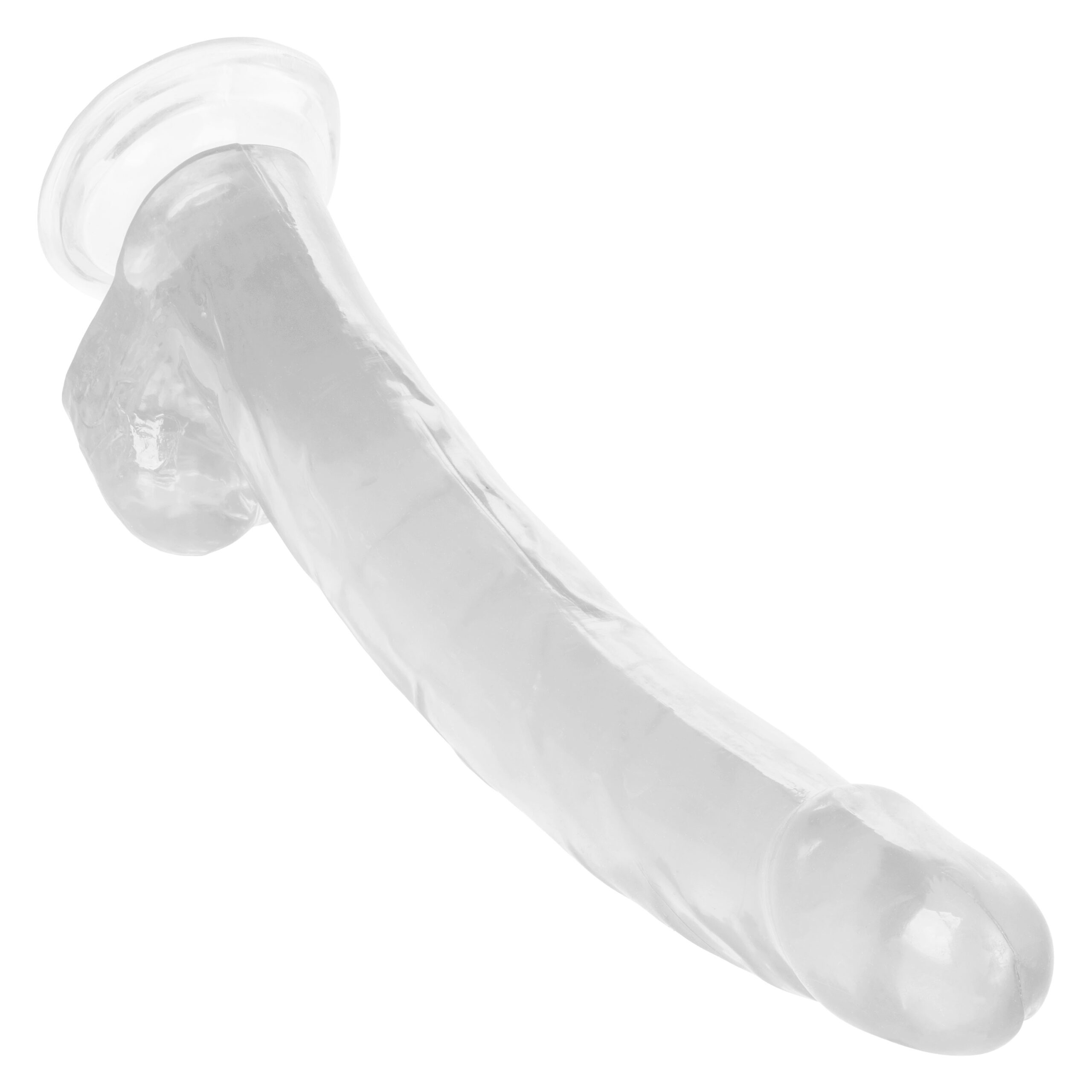 Size Queen 12 inch/30.5 Cm - Clear - Image 5