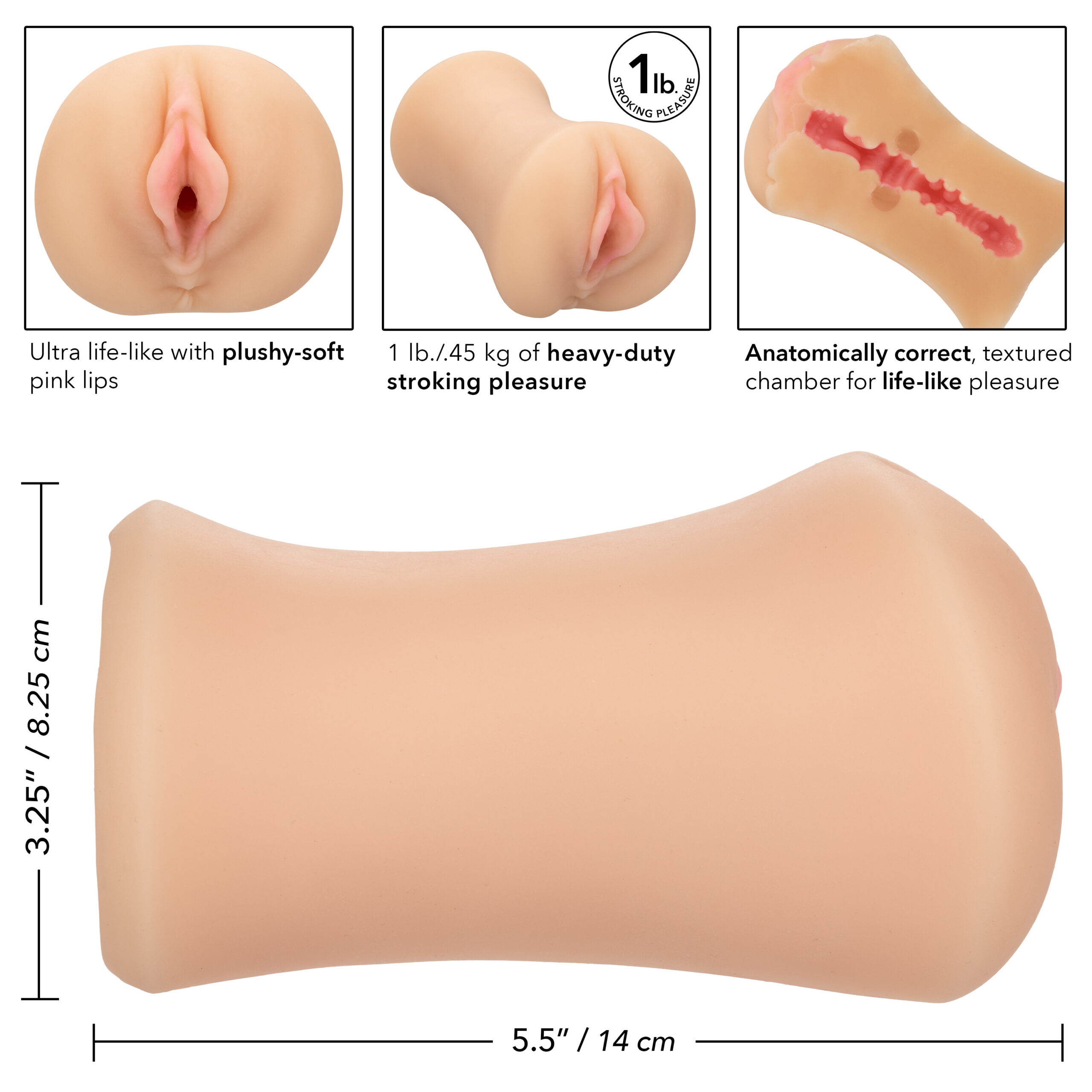 Stroke It Tight Pussy - Ivory - Image 6