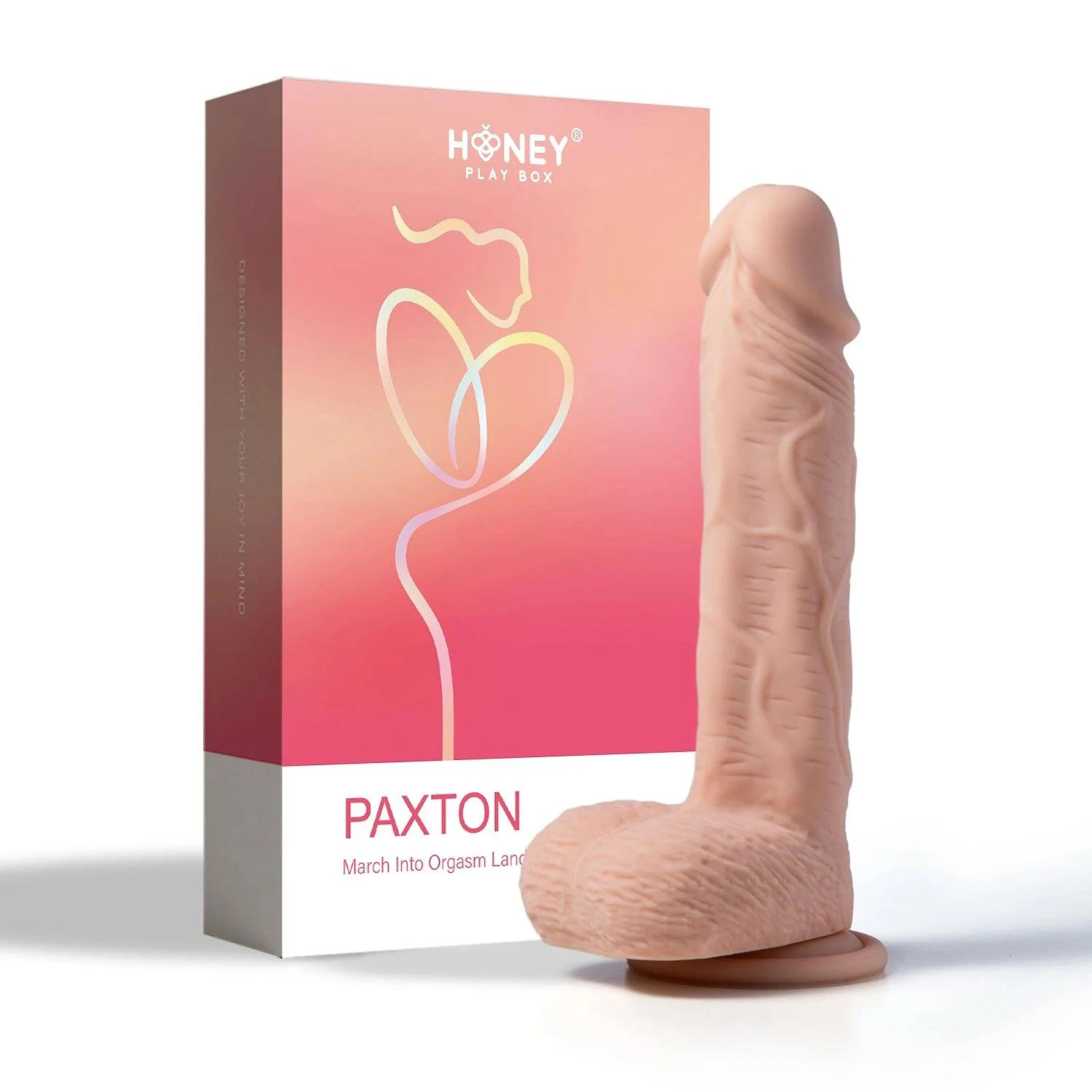 Paxton-App Controlled 7.5" Realistic Thrusting Penetrator Dildo - Image 4