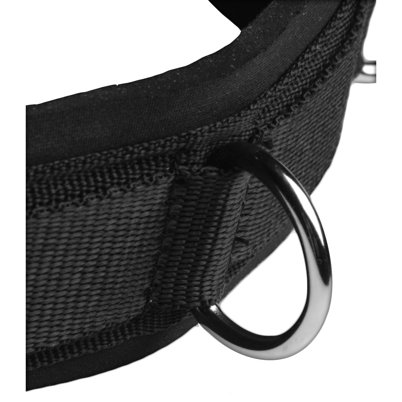 Neoprene Bondage Collar with D-Rings - Image 6