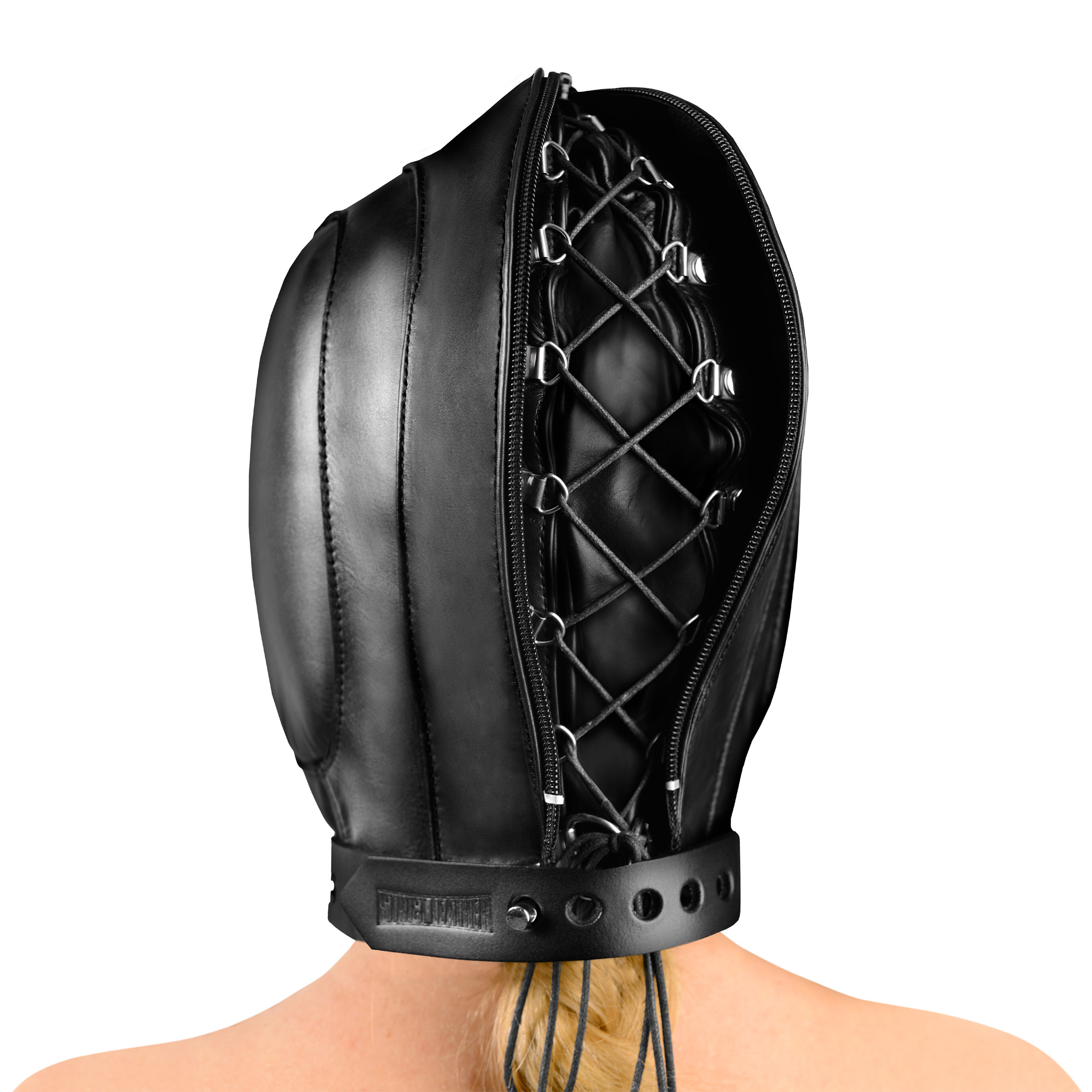 Padded Leather Hood - MediumLarge - Image 4