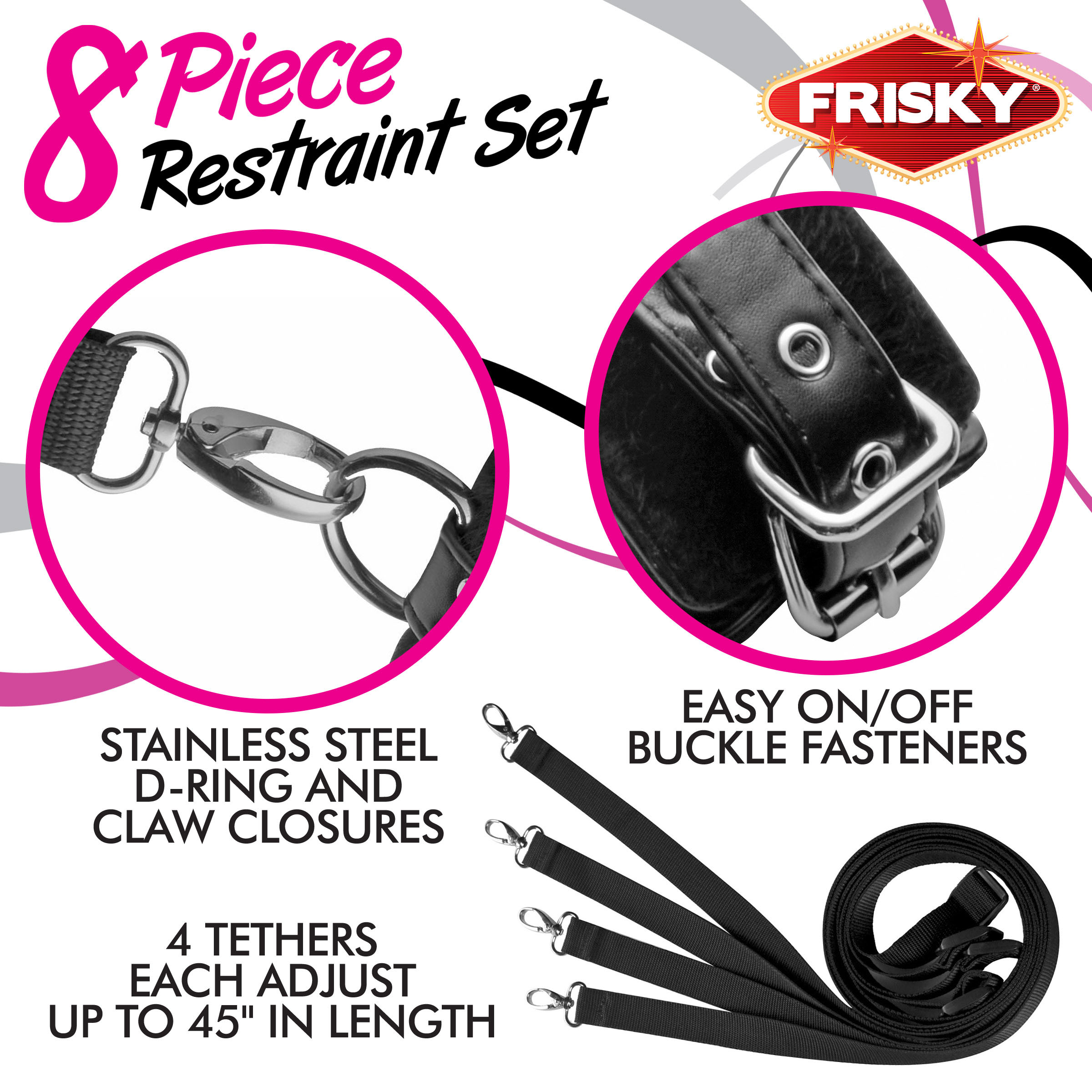 Frisky 8 Piece Restraint Set - Image 4