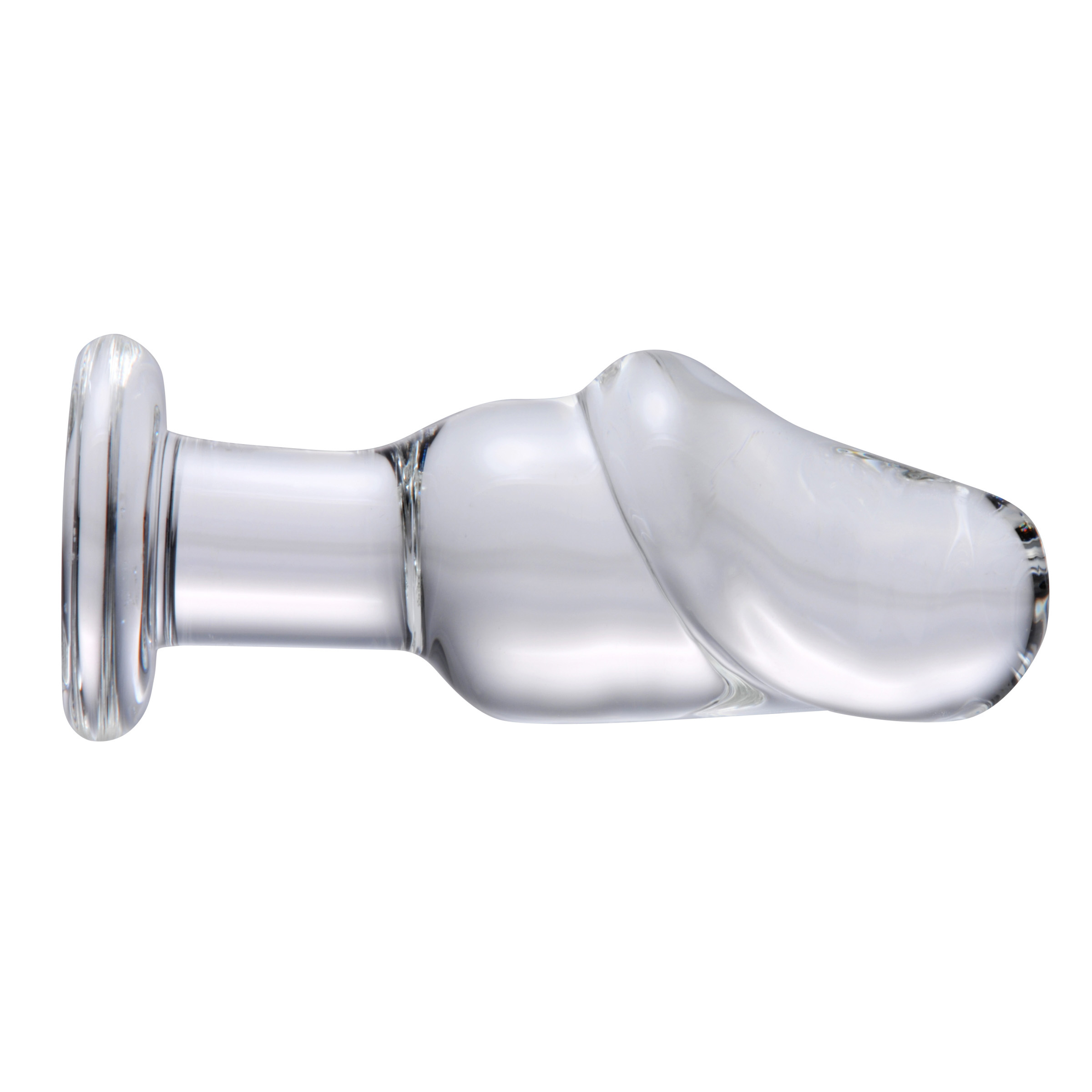 Asvini Glass Penis Anal Plug - Image 3