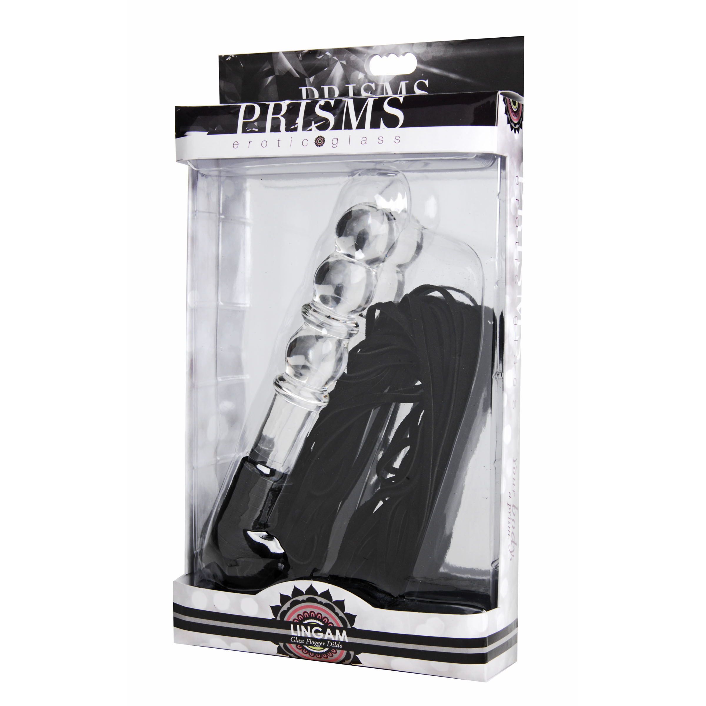 Lingam Glass Dildo Flogger - Image 2