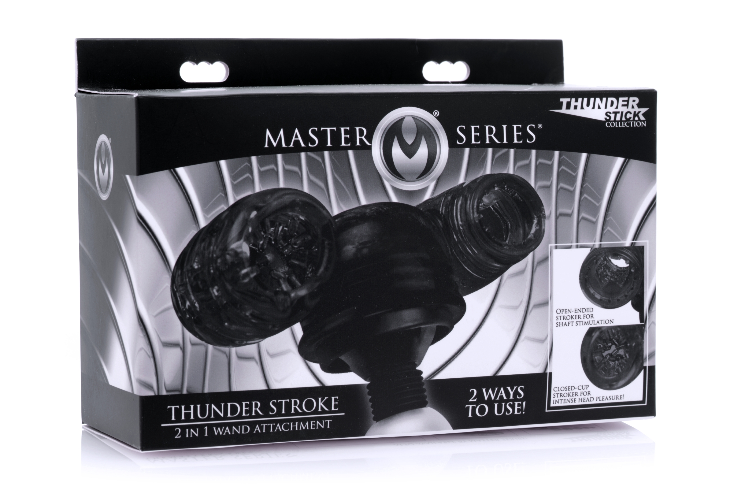 Thunder Stroke 2 in 1 Wand Masturbation Attachment - Image 5