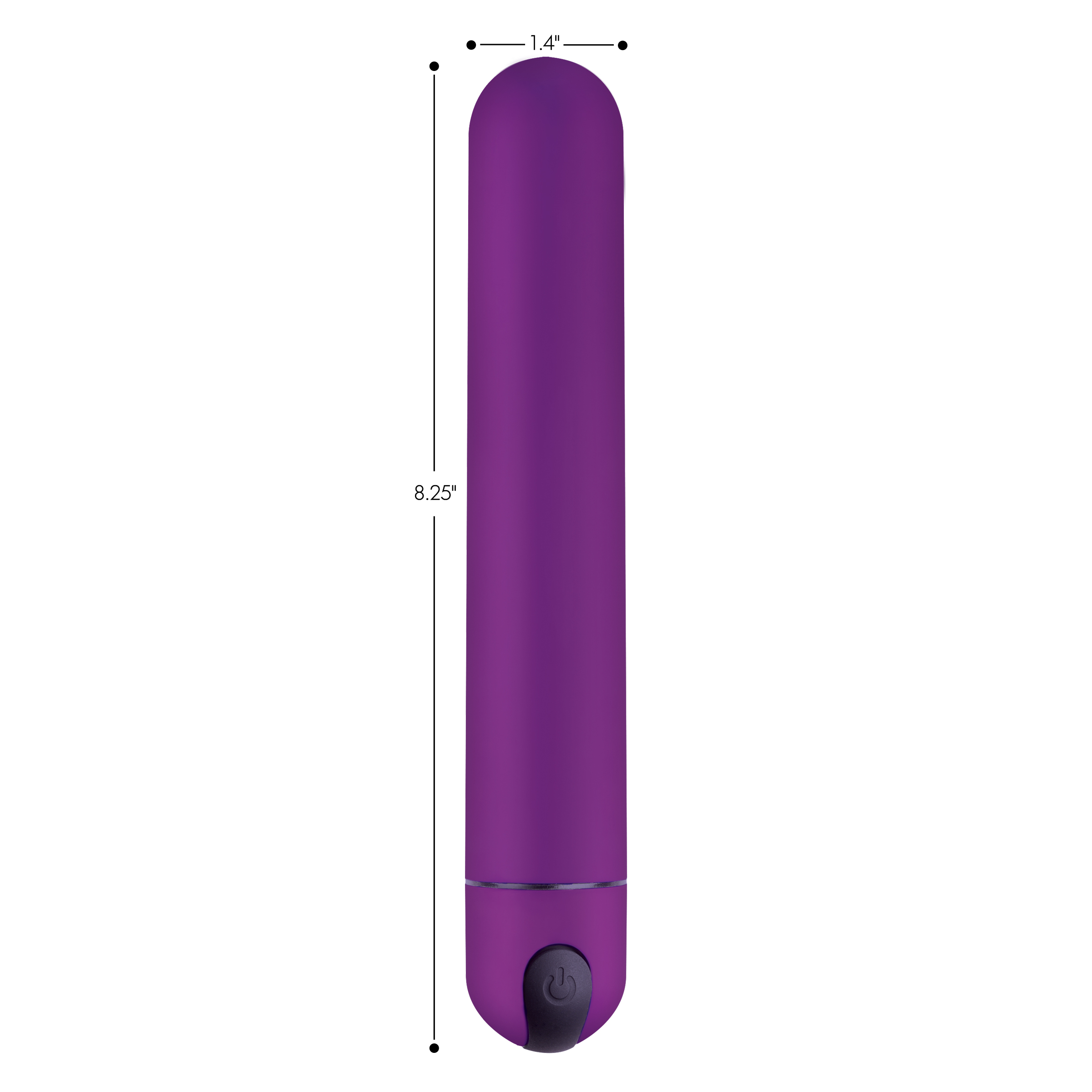 XL Bullet Vibrator - Purple - Image 3