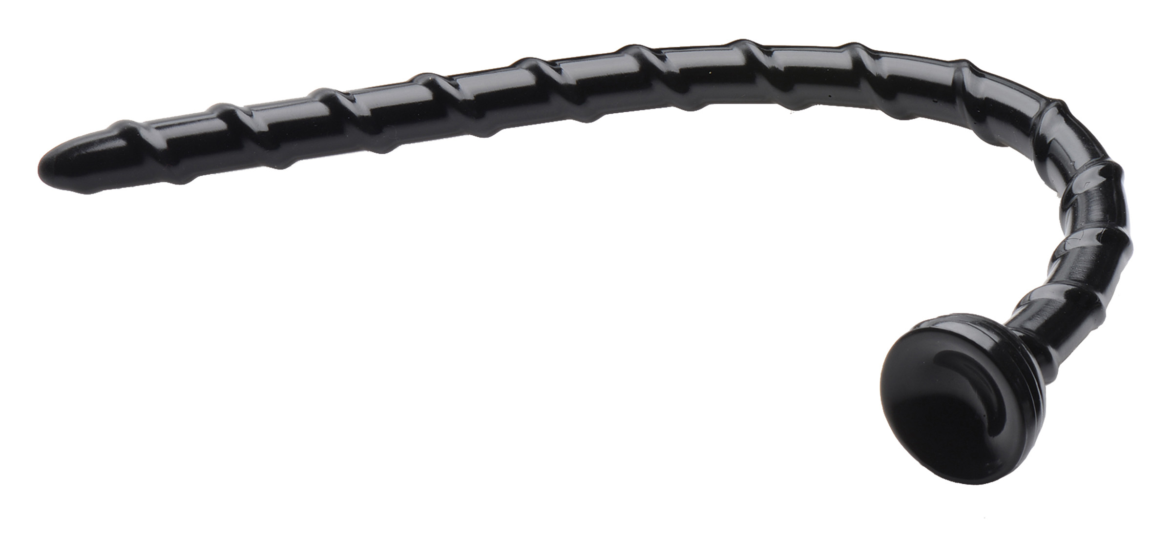 Hosed Swirled 18 Inch Thin Anal Snake - Image 4