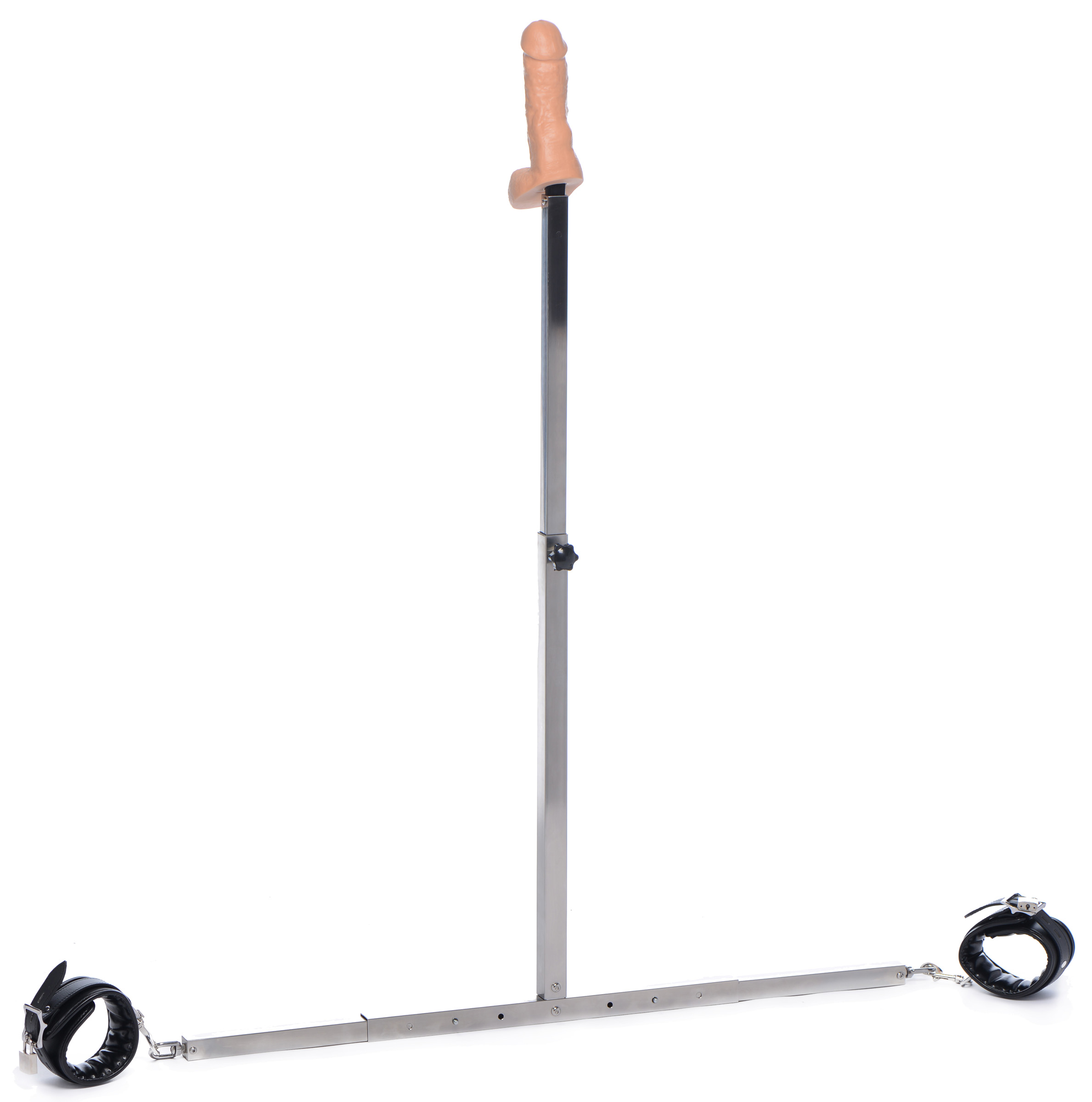 Squat Anal Impaler with Spreader Bar and Cuffs - Image 5