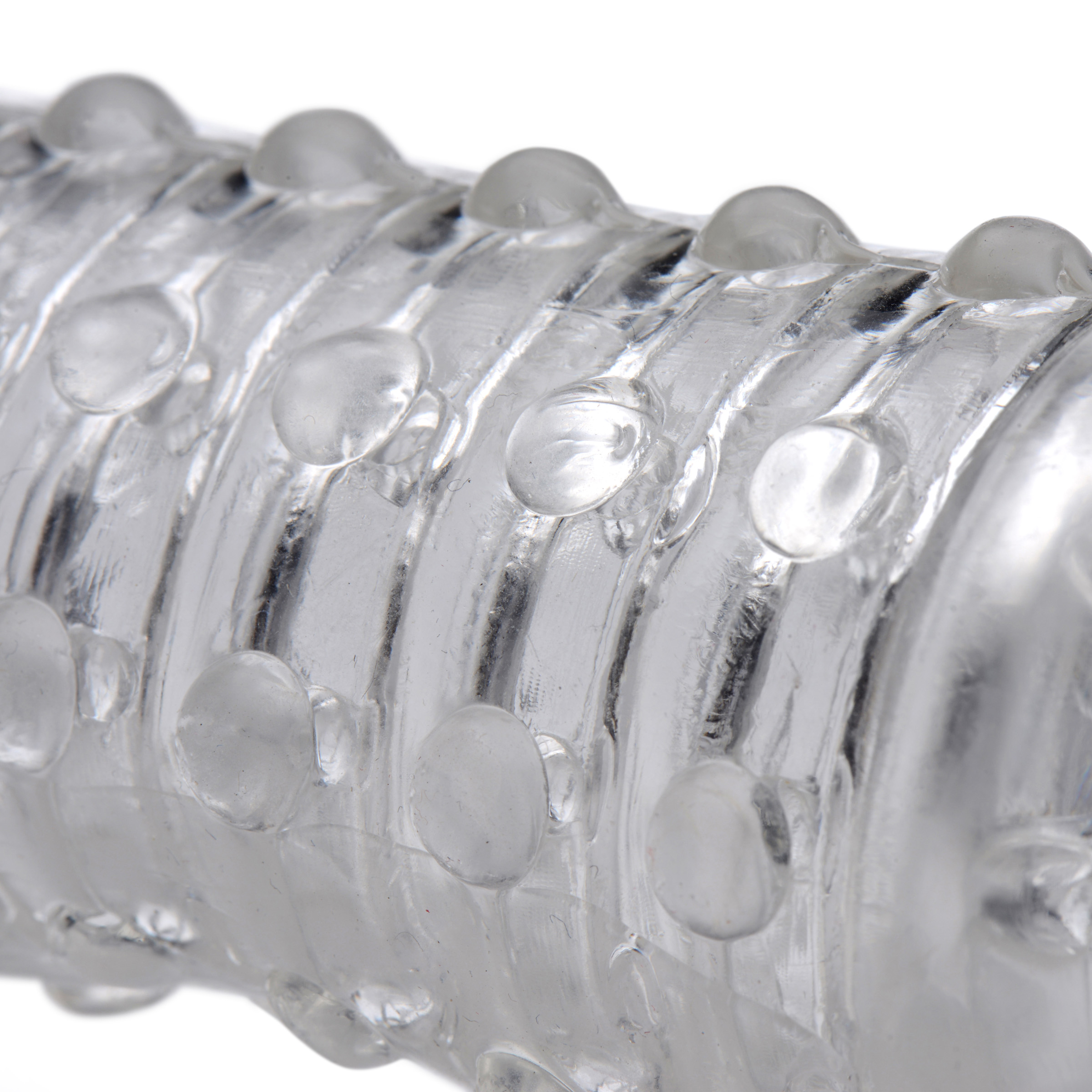 1.5 Inch Penis Enhancer Sleeve - Clear - Image 6