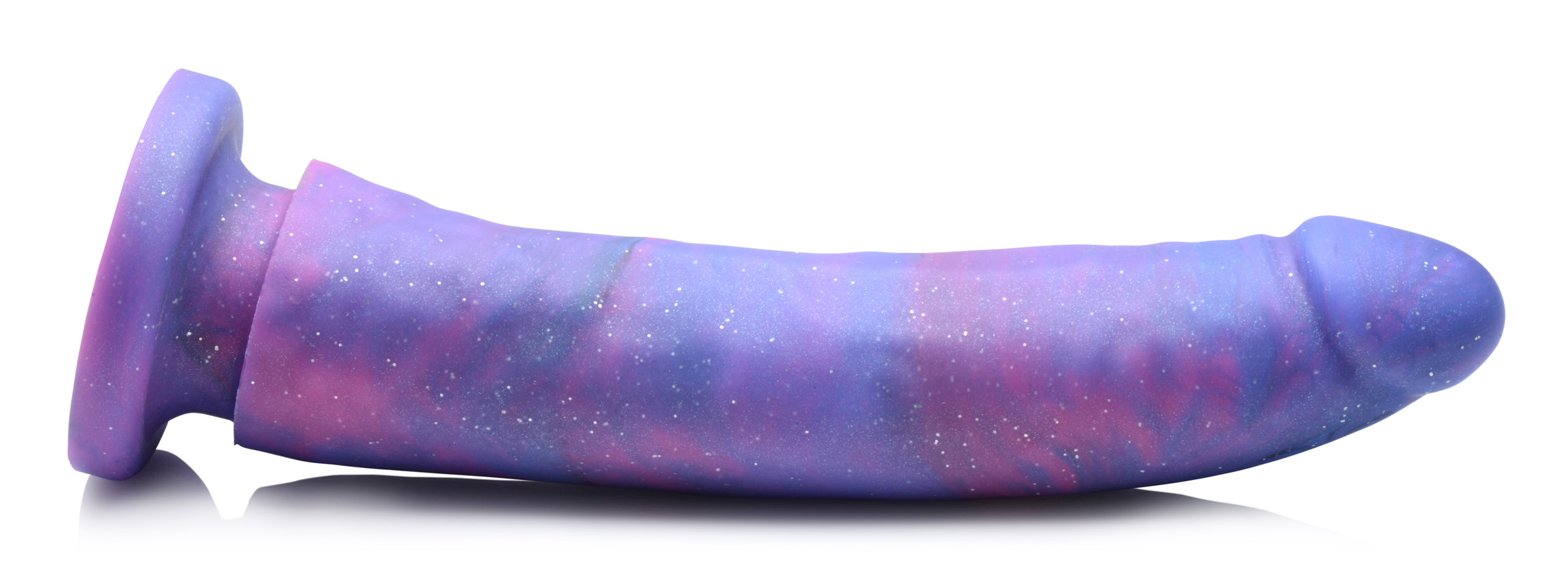 Magic Stick Glitter Silicone Dildo - 8 Inch - Image 3