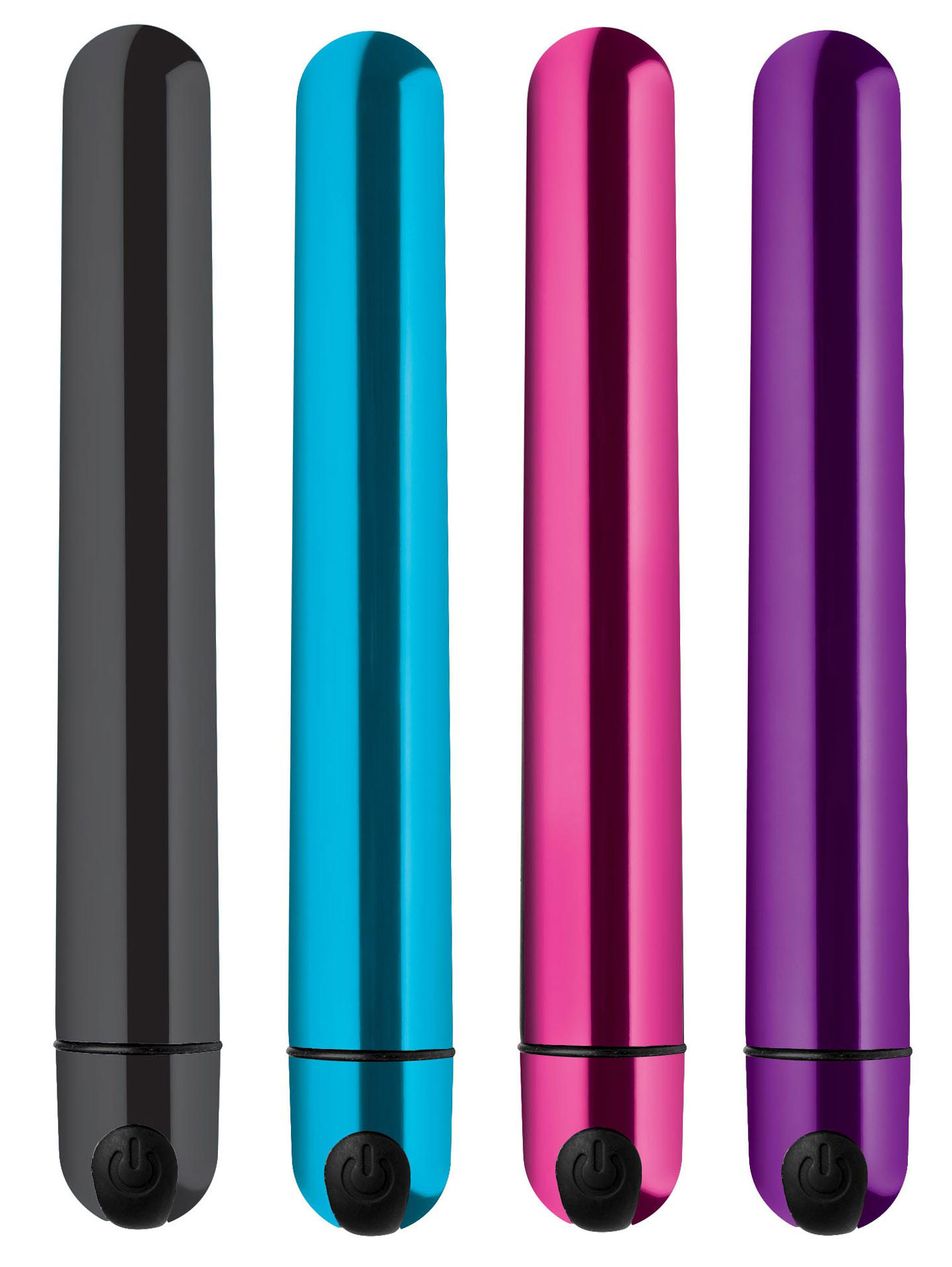 10X Slim Metallic Bullet - Blue - Image 5
