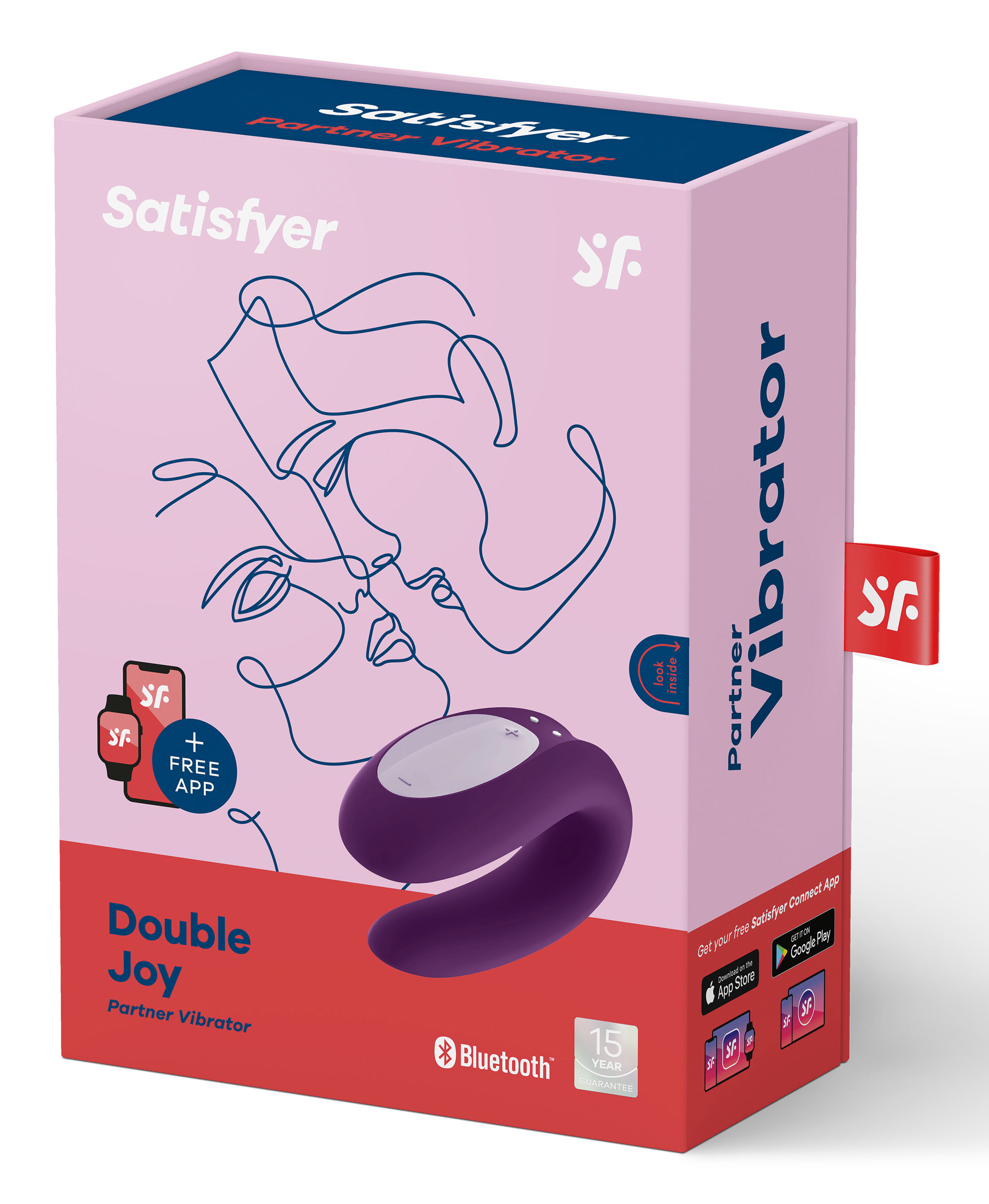 Satisfyer Double Joy Partner Vibrator - Image 7
