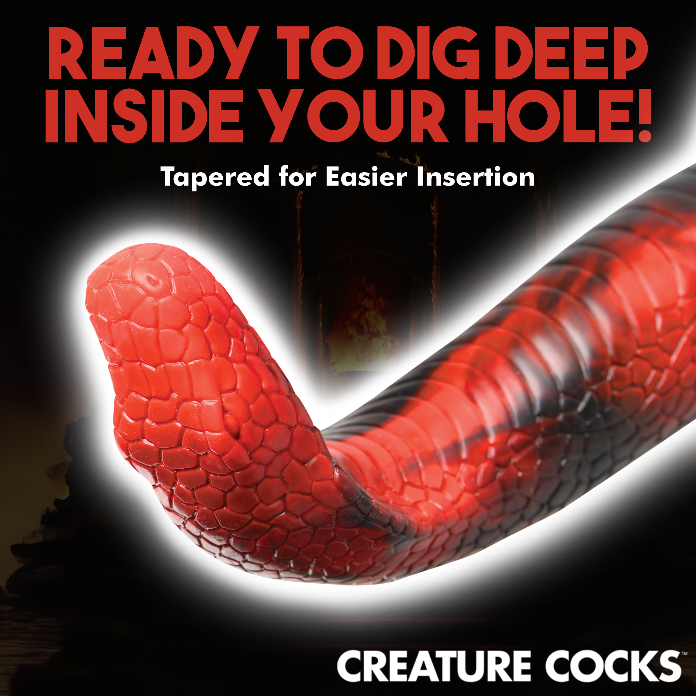 King Cobra Silicone Dildo - Creature Cocks - Image 6