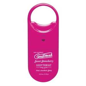 Goodhead to Go Deep Throat Spray - Sweet Strawberry