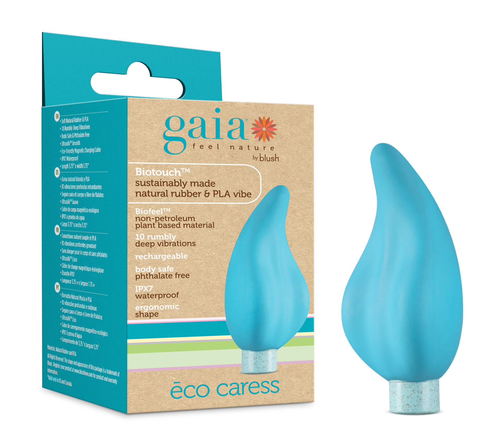 Gaia Eco Caress - Aqua - Image 4